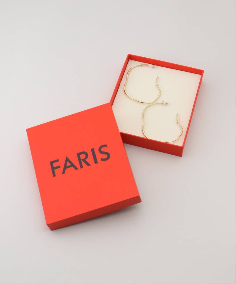 FARIS/ファリス フープピアス 900SER-BR（ピアス（両耳用））｜SLOBE 