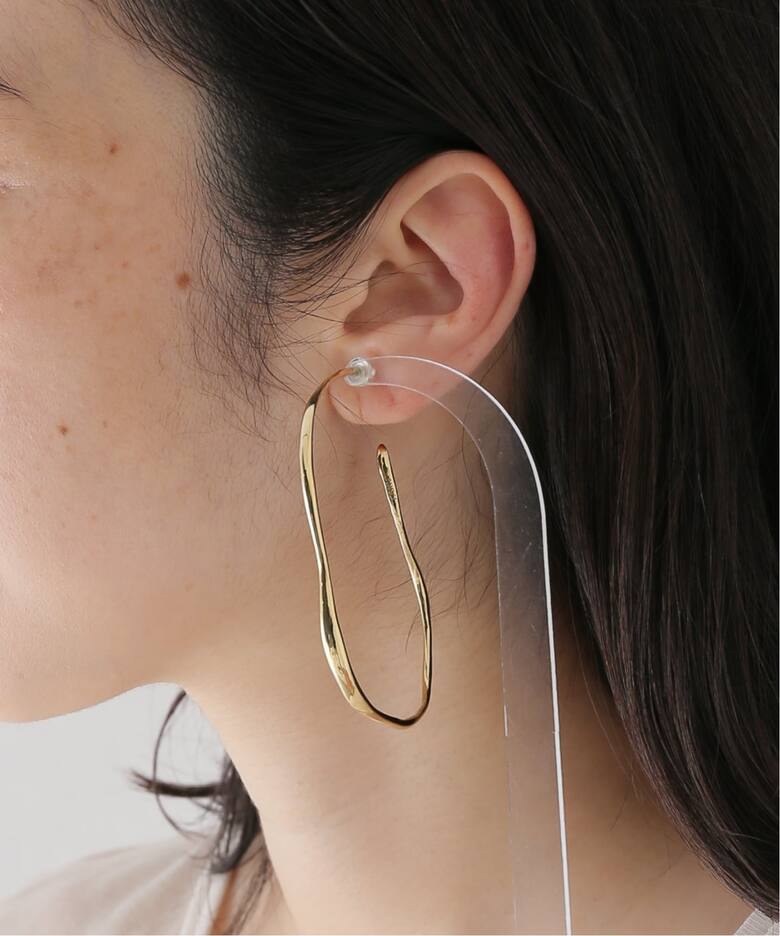 FARIS/ファリス フープピアス 900SER-BR（ピアス（両耳用））｜SLOBE 