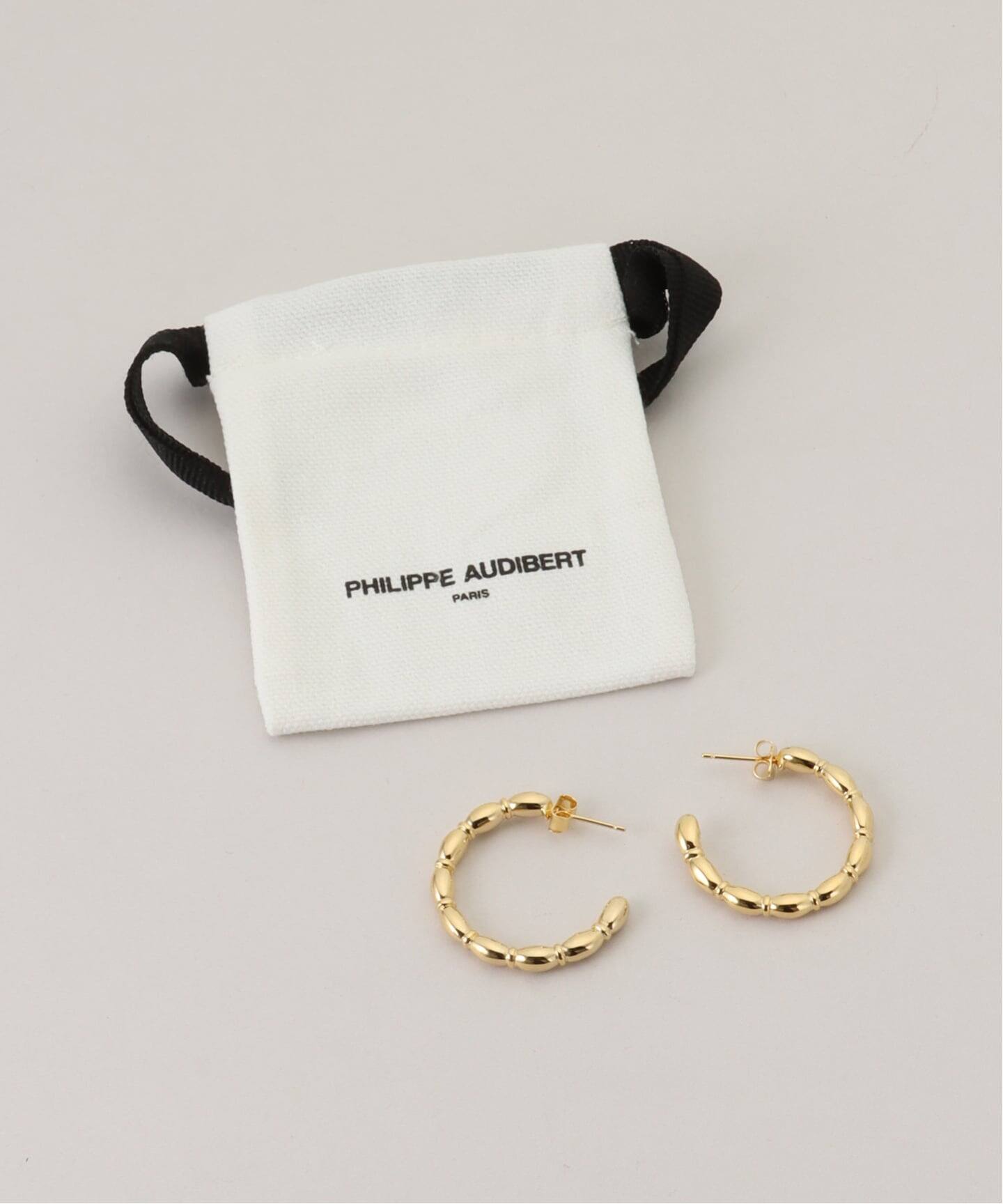 PHILIPPE AUDIBERT/フィリップ・オーディベール フープピアス BO6863