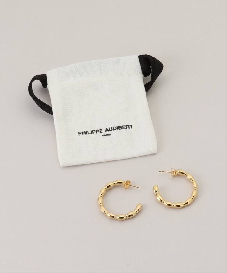 PHILIPPE AUDIBERT/フィリップ・オーディベール フープピアス BO6863 
