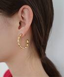 PHILIPPE AUDIBERT/フィリップ・オーディベール フープピアス BO6863:OI