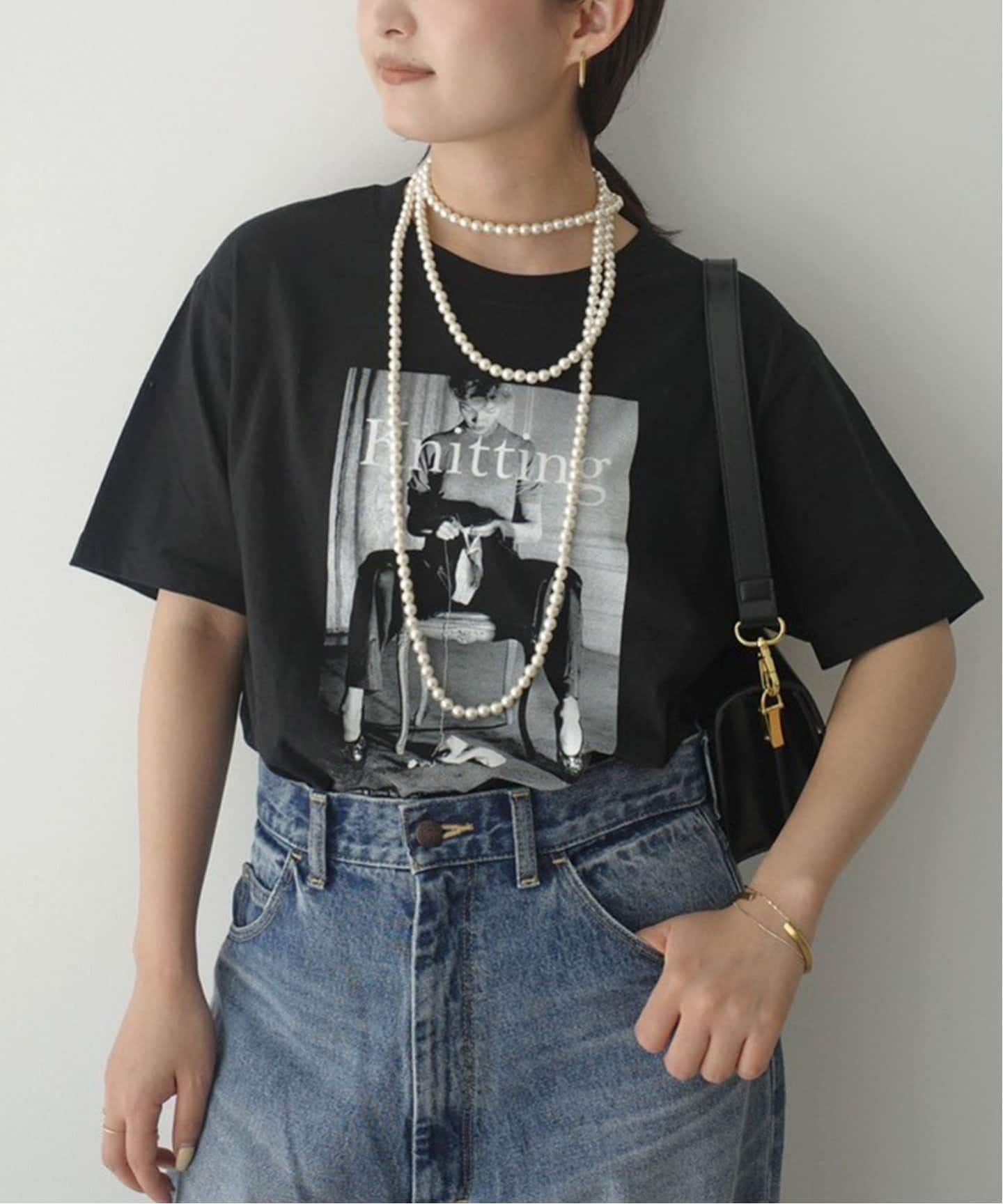 追加4》SLOBE ロングパールネックレス（ネックレス）｜SLOBE IENA