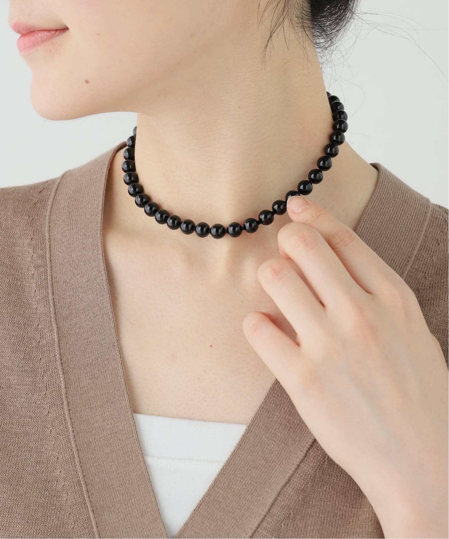OCUCCI オクチ チョーカーonxy 8mm 37cm OJNL-2512（ネックレス