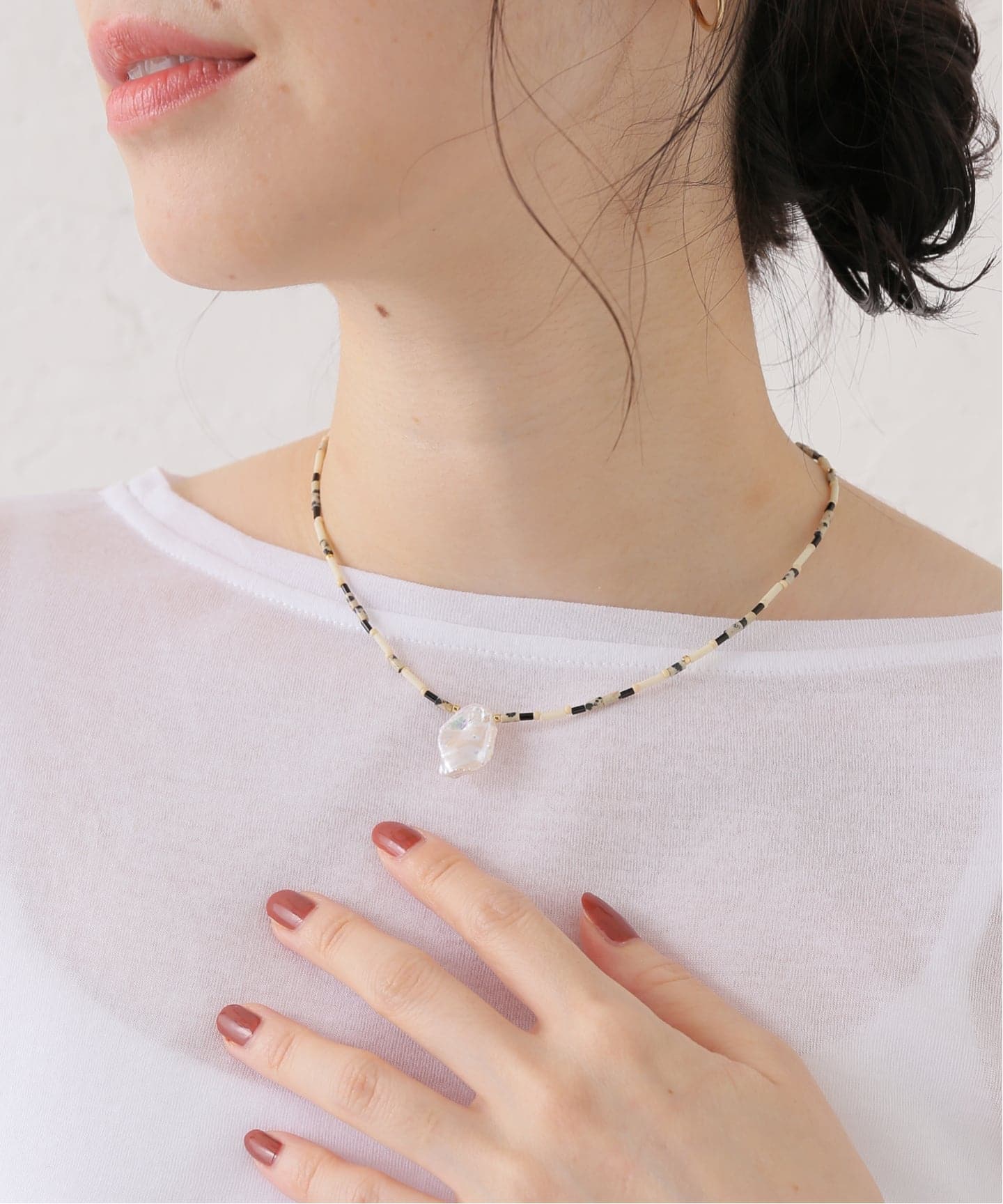 STEEN スティン dalmatian ネックレス 26SS-5（ネックレス）｜IENA