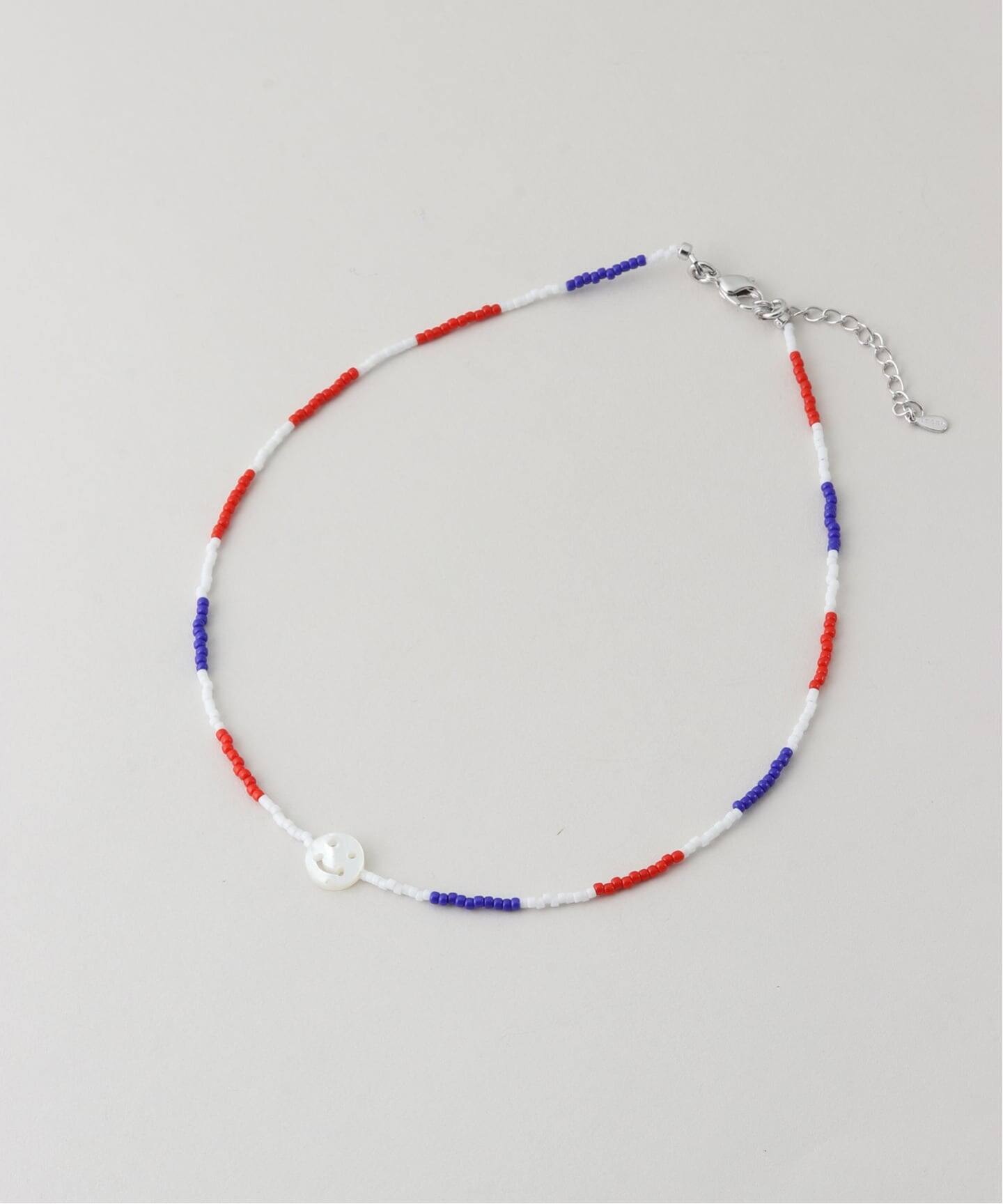 STEEN スティン tricolor smile ネックレス 26SS-13（ネックレス