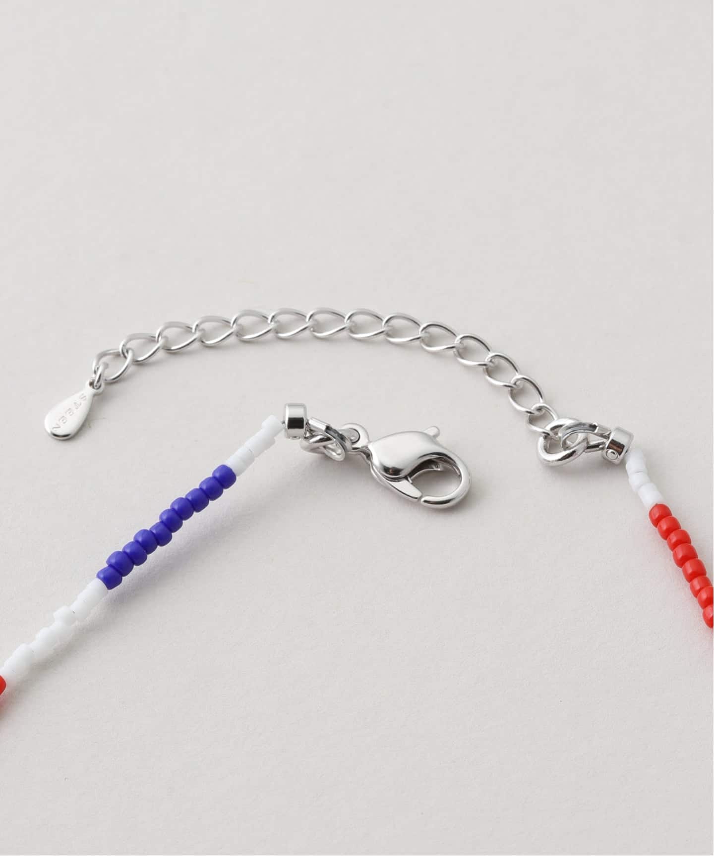 STEEN スティン tricolor smile ネックレス 26SS-13（ネックレス