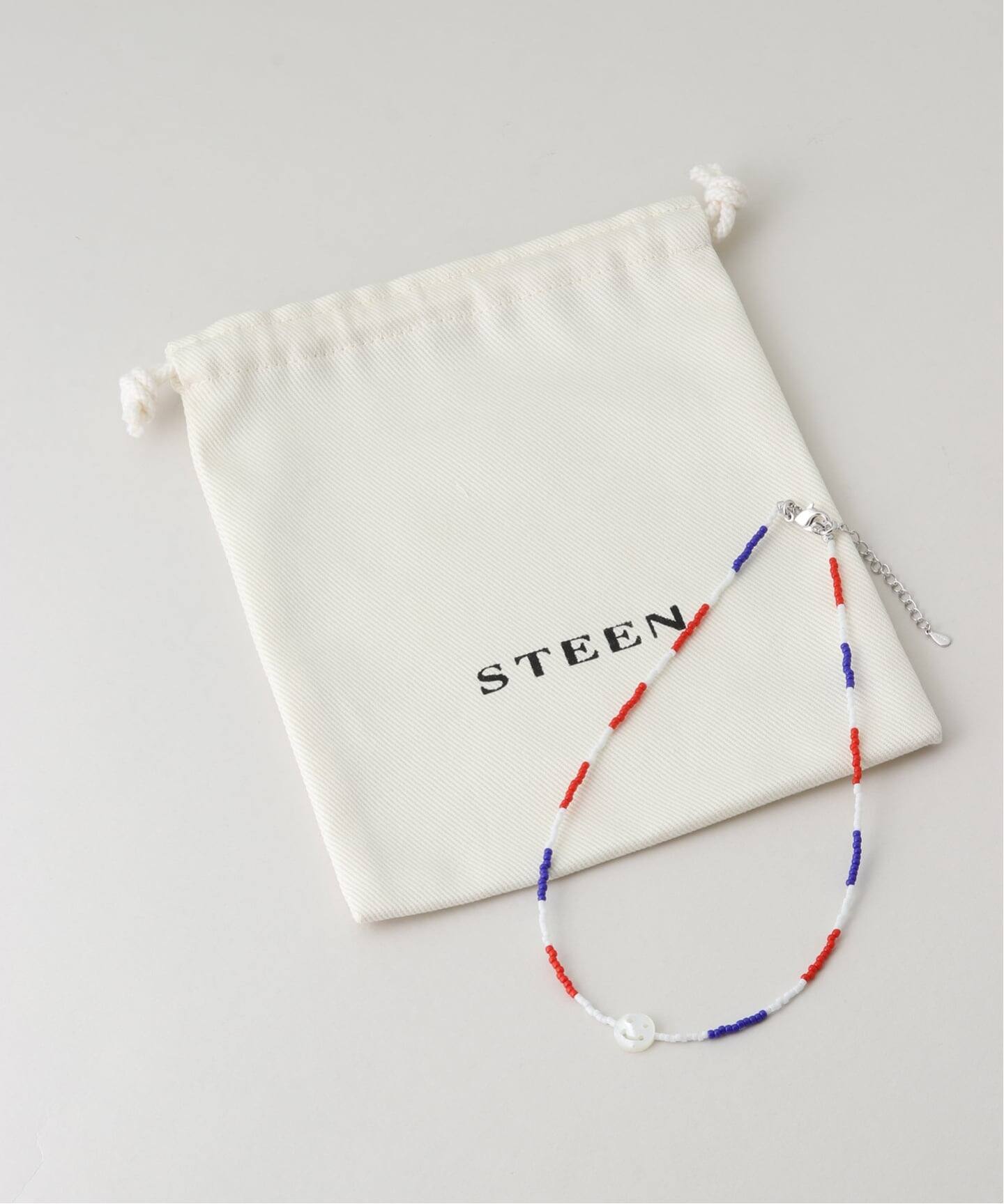 STEEN スティン tricolor smile ネックレス 26SS-13（ネックレス