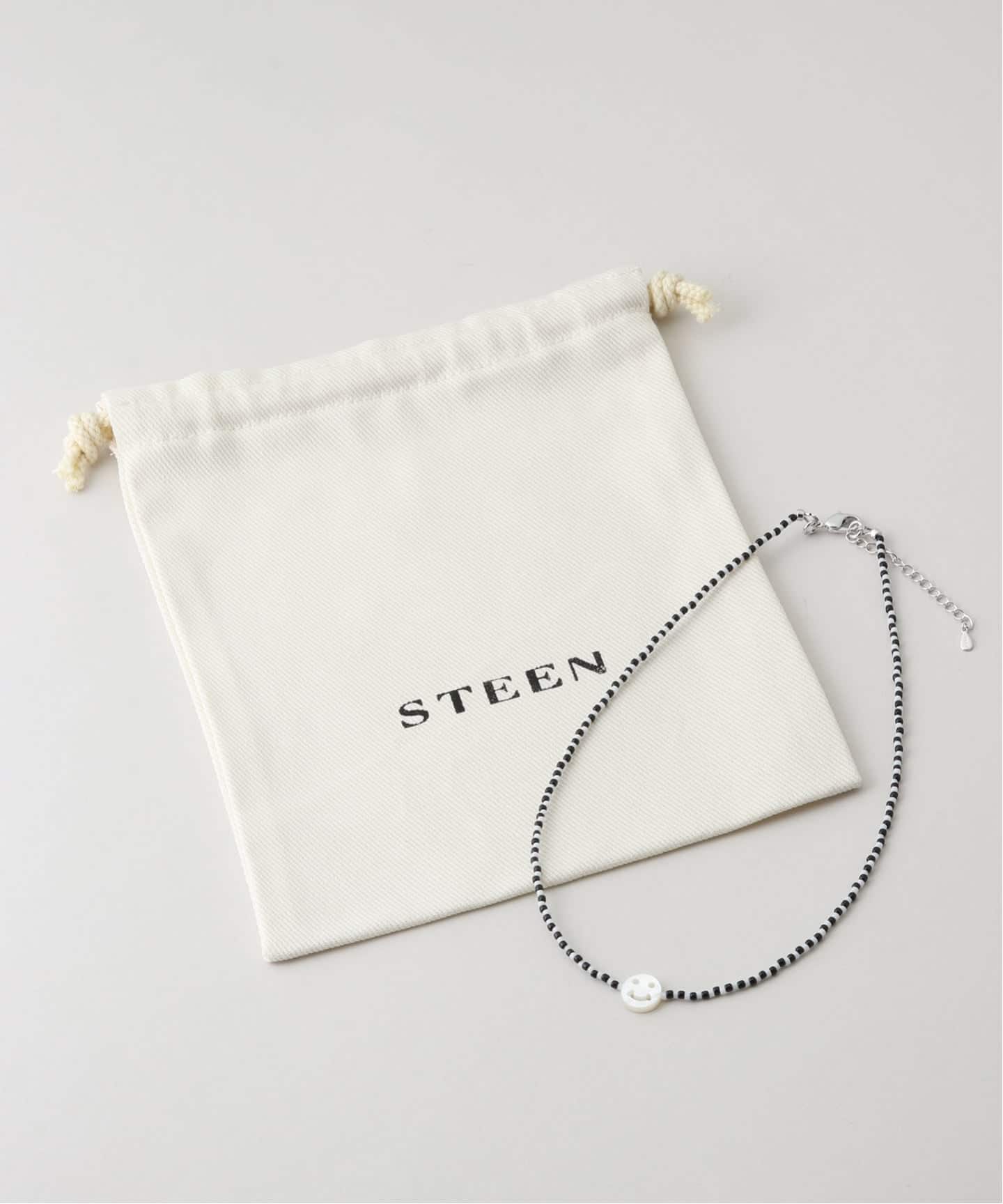 STEEN スティン Monochrome smile ネックレス 26SS-14（ネックレス