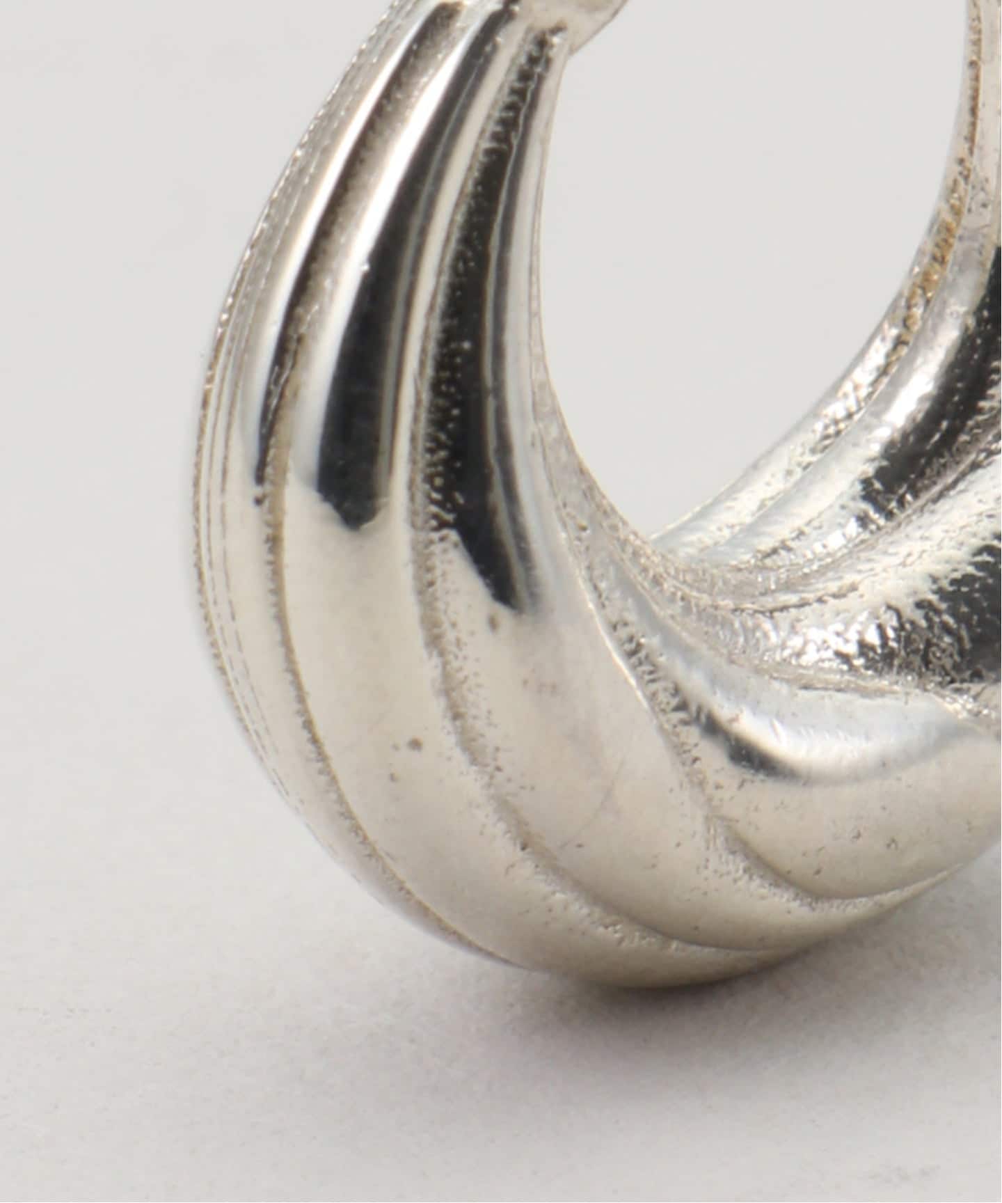 SAPIR BACHAR フープピアス シルバー SAPIR BACHAR サピア バシャール MINI ETERNITY フープピアス SB001