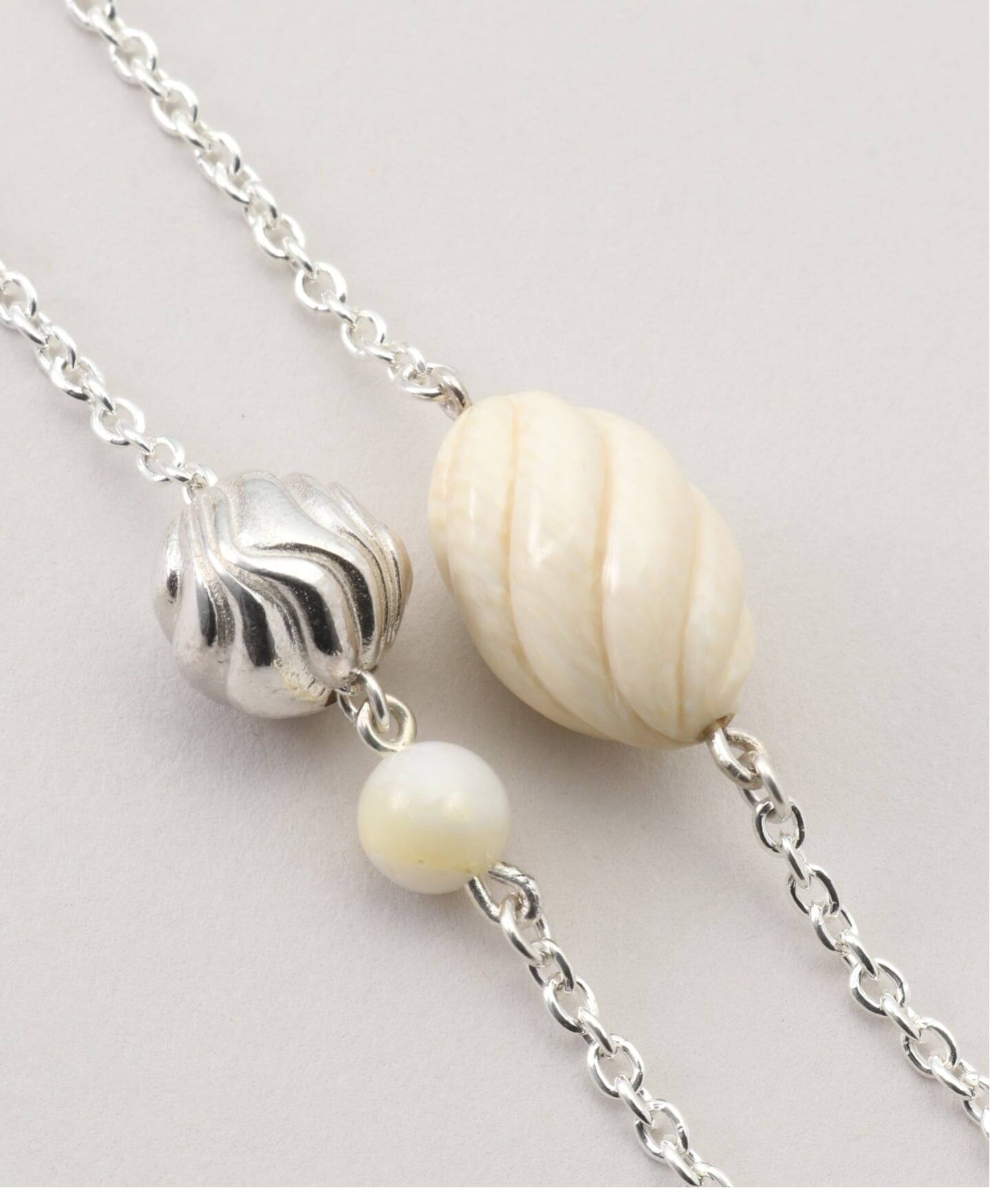 SAPIR BACHAR サピア バシャール IREGULAR CORAL SHELL ロング