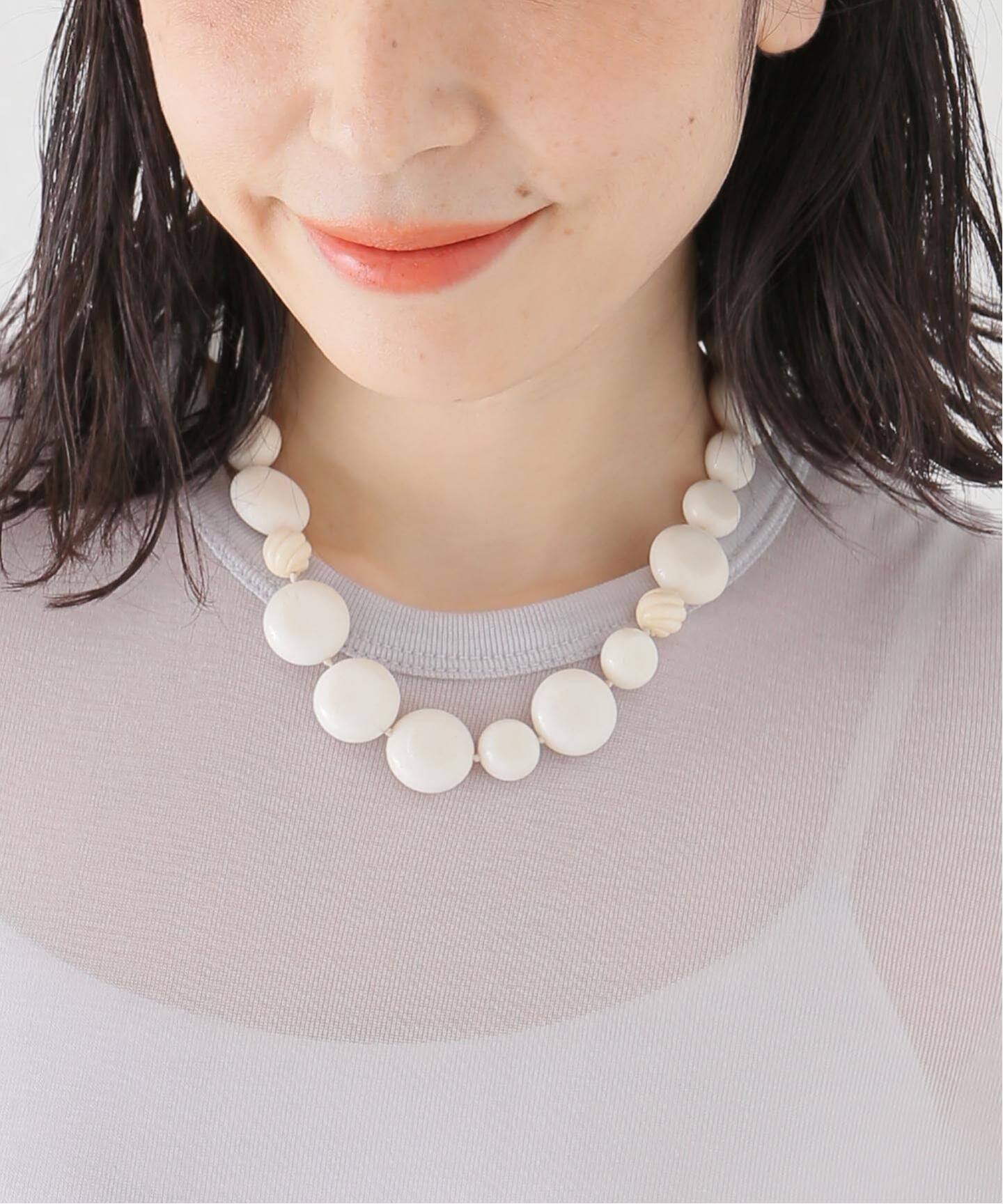 SAPIR BACHAR サピア バシャール CARVED CORAL ネックレス SB001-00279