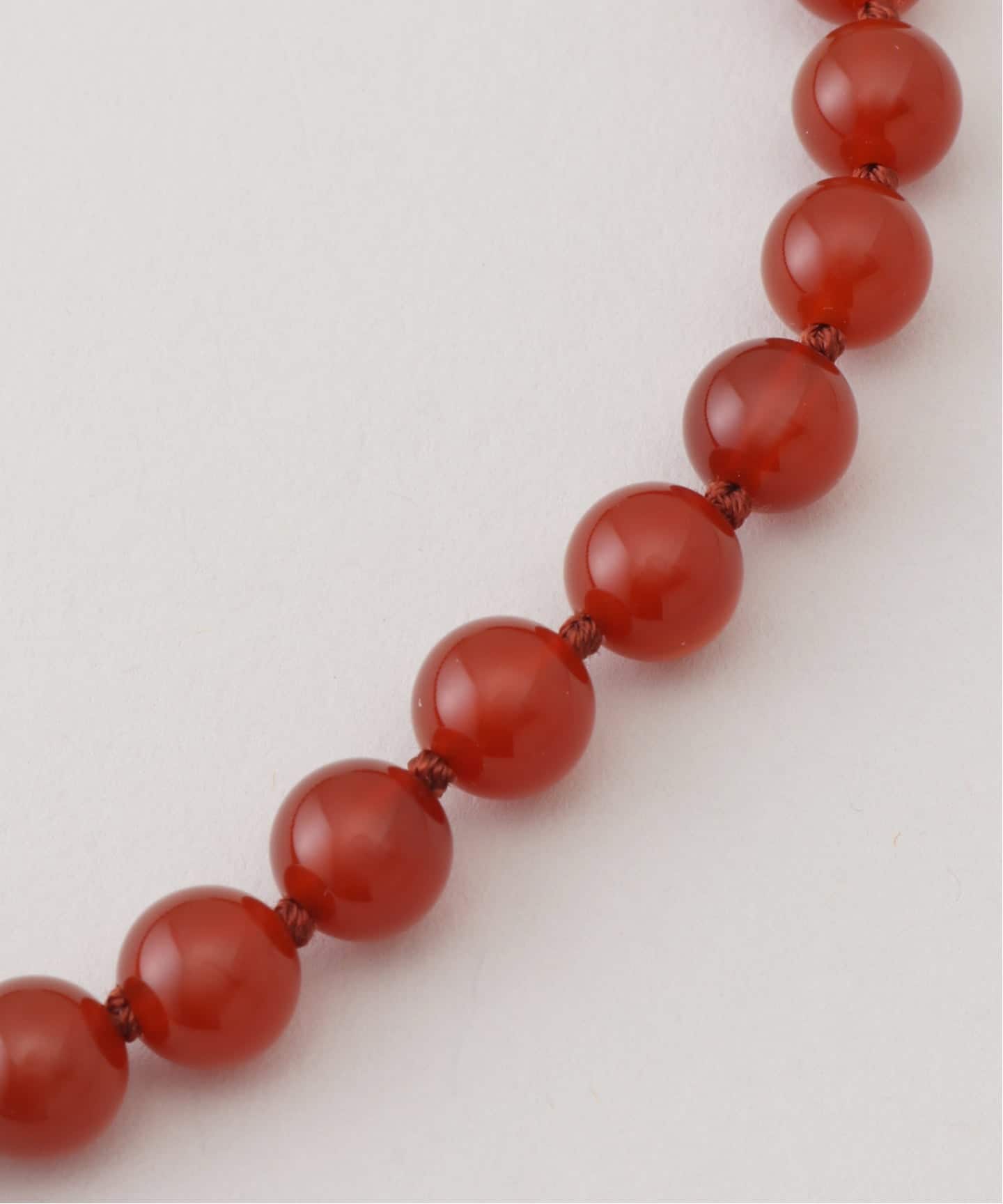 追加予約》OCUCCI チョーカー red agate 8MM37cm OJNL-2514