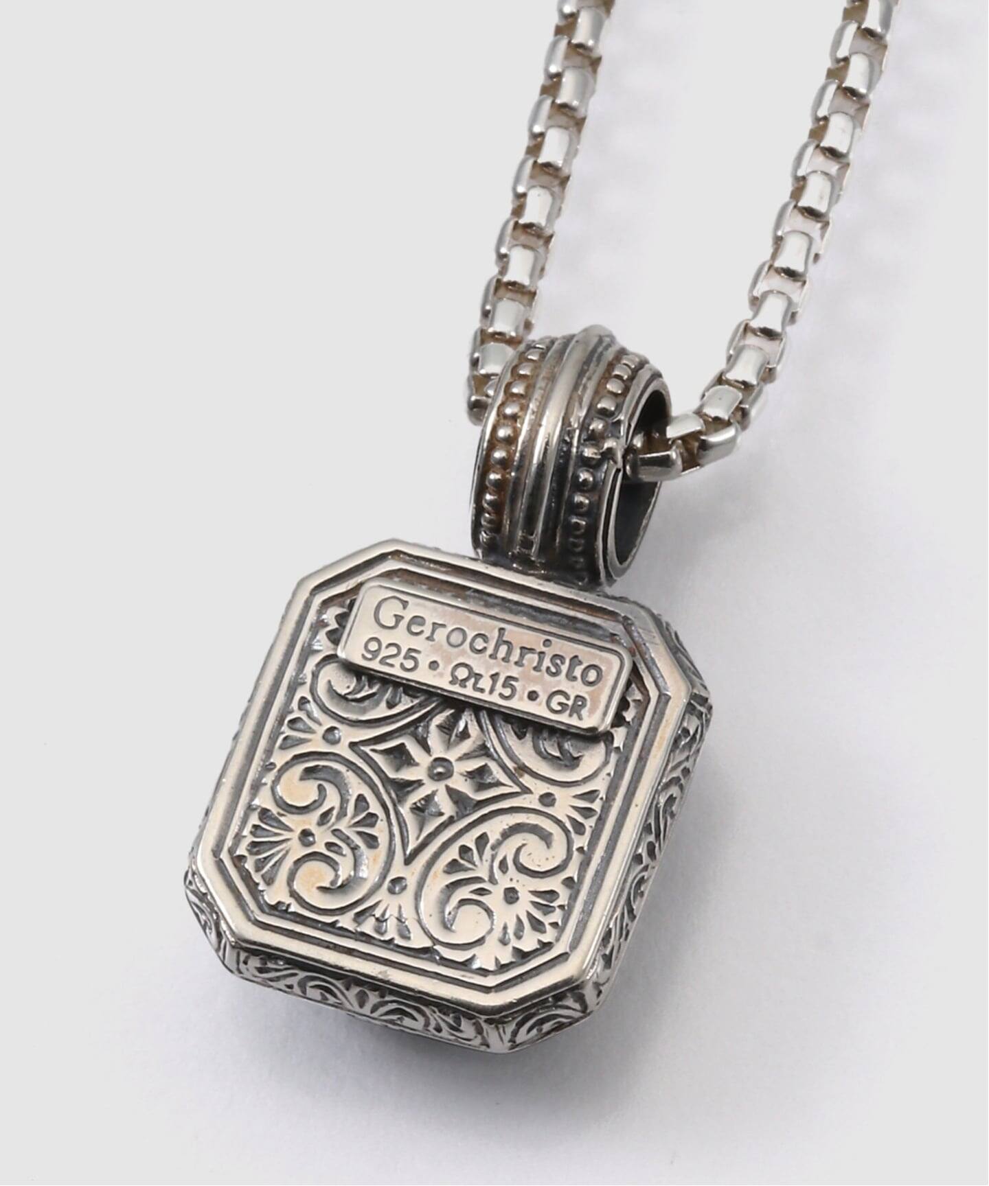 一部店舗・WEB限定》GEROCHRISTO / ジェロクリスト ONYX ネックレス
