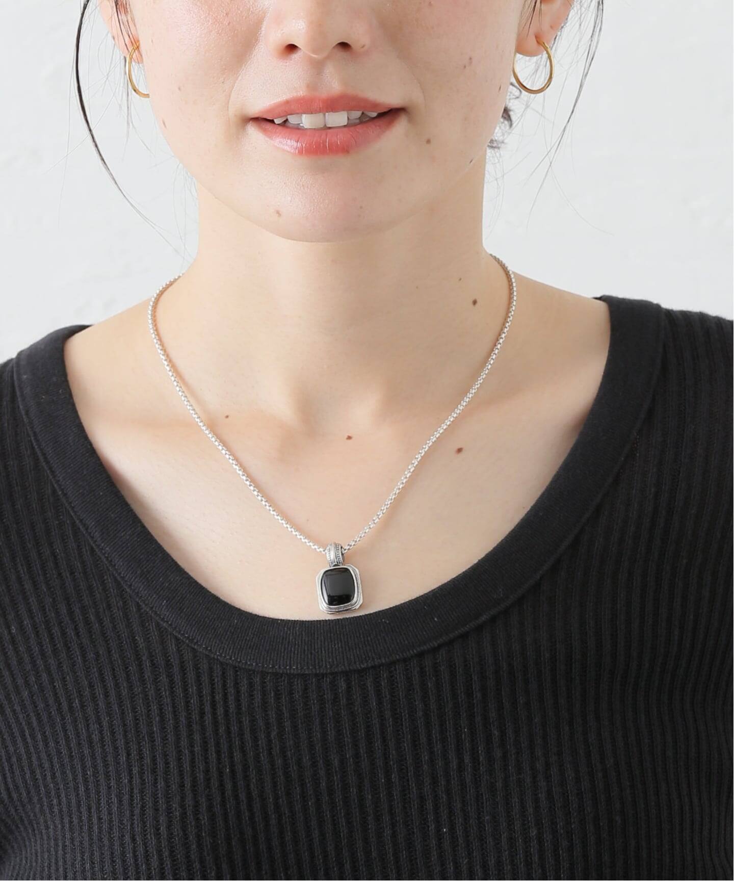 一部店舗・WEB限定》GEROCHRISTO / ジェロクリスト ONYX ネックレス