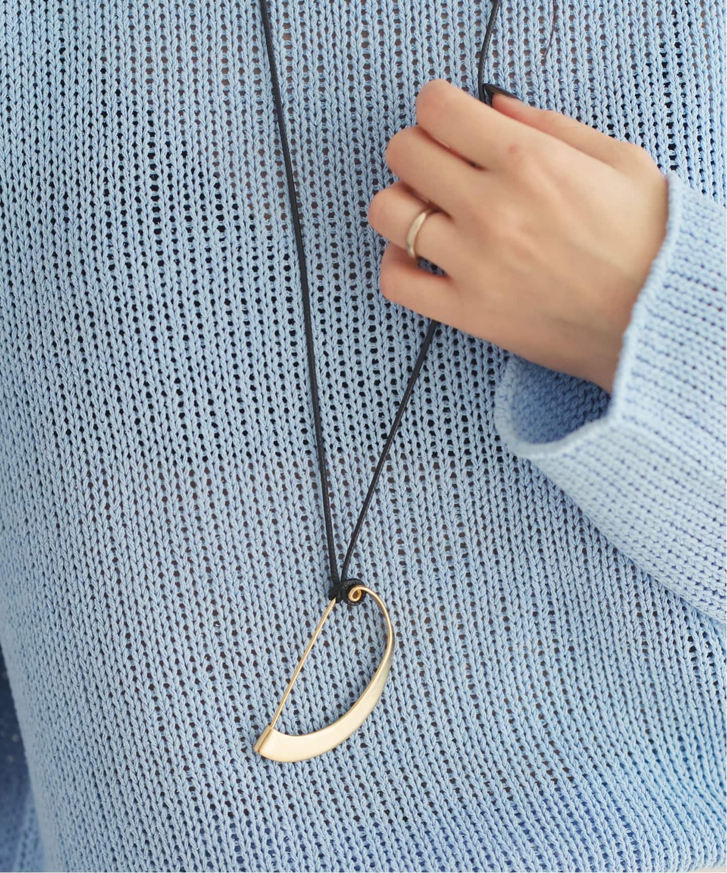 追加予約》JAMIRAY / ジャミレイ MODERN CURVE PIN ネックレス 2