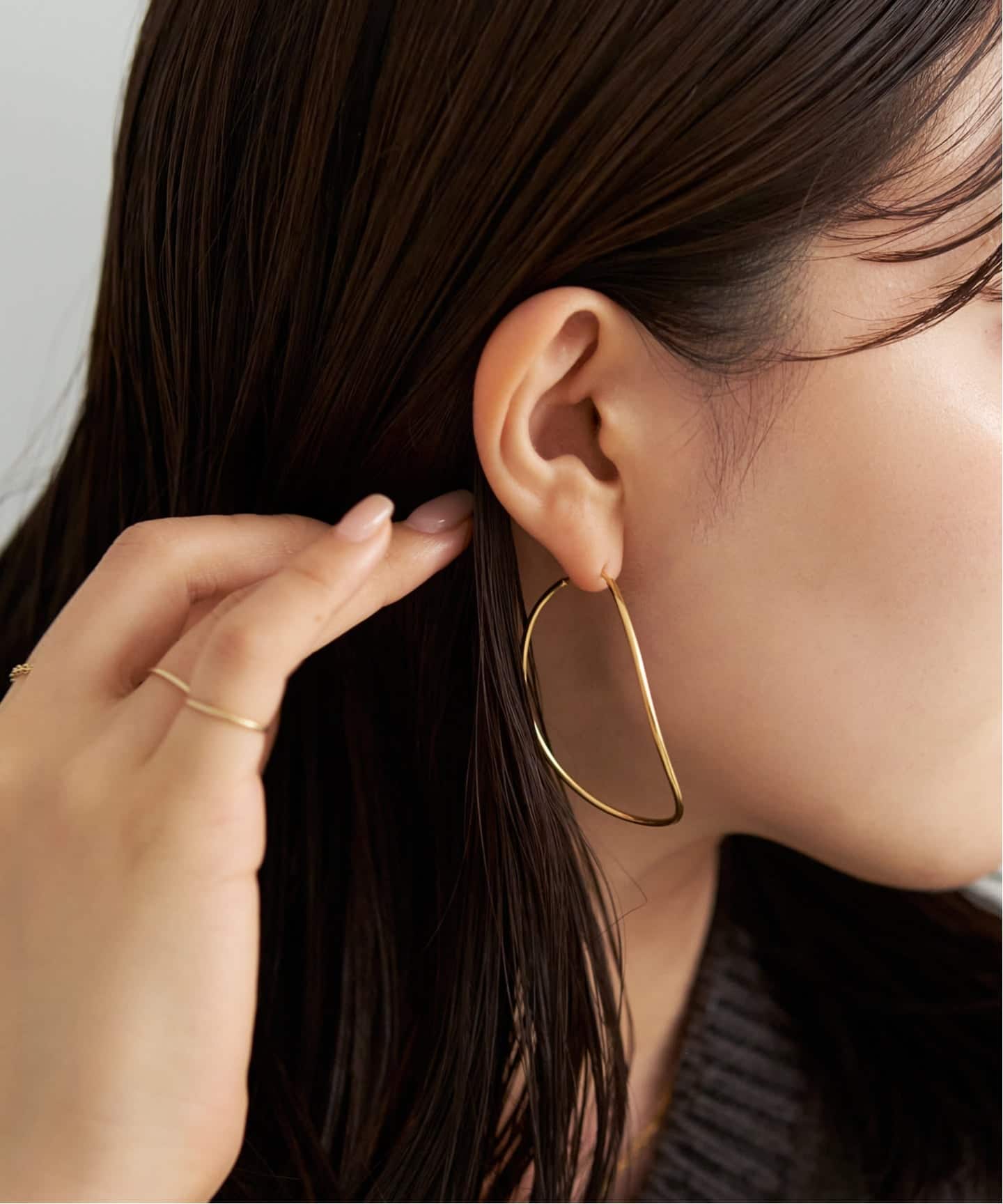 BAR Jewellery / バージュエリー CONTOUR ピアス(両耳用)（ピアス（両