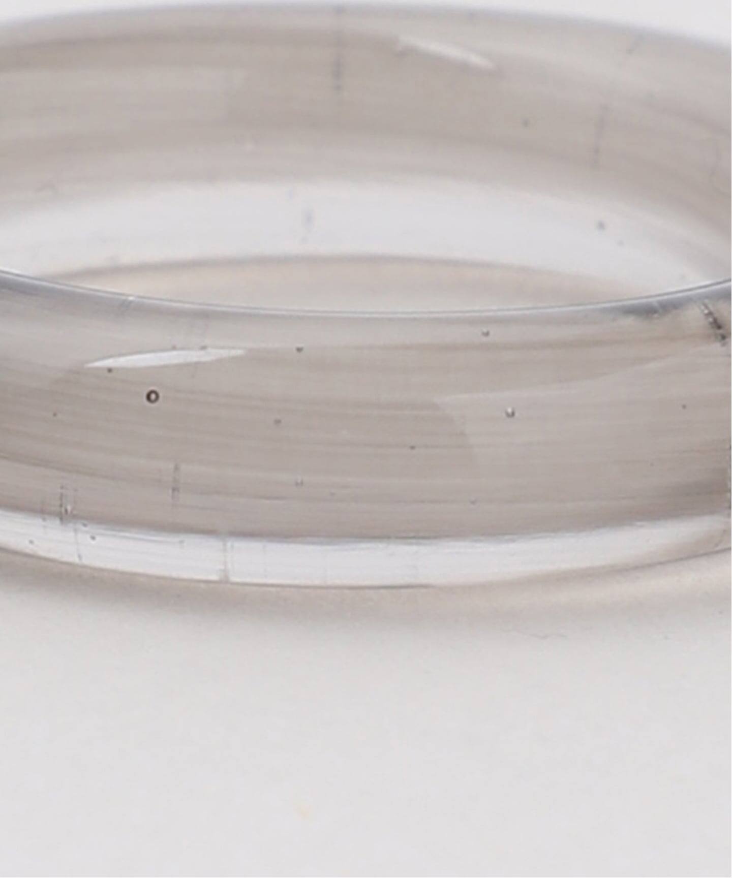 Plage KEANE GLASS THIN リング　ブラック13 追加》KEANE / キーン GLASS THIN リング（リング）｜Plage