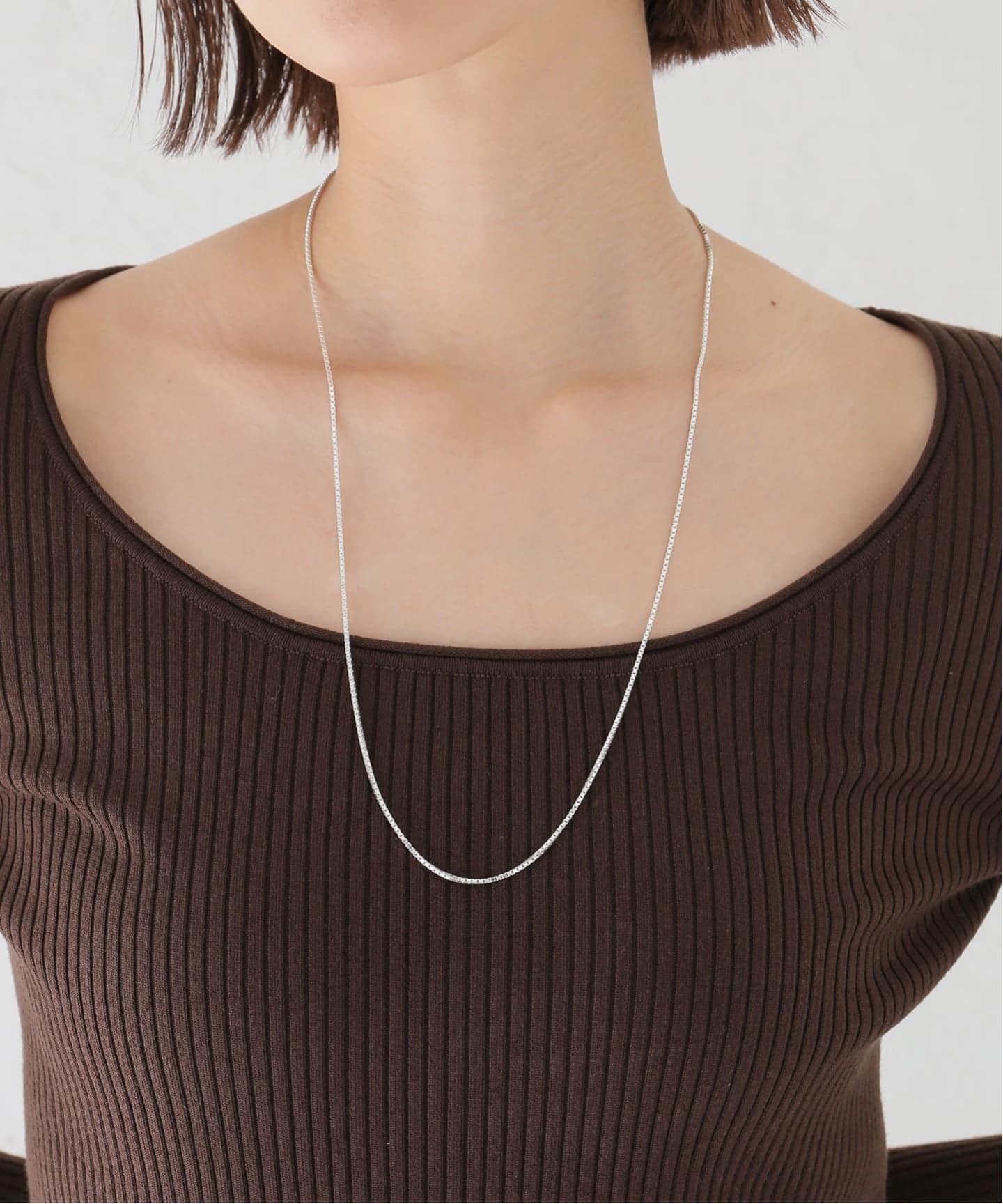 SASKIA DIAZ / サスキア ディアス J SAFTY CHAIN S ネックレス
