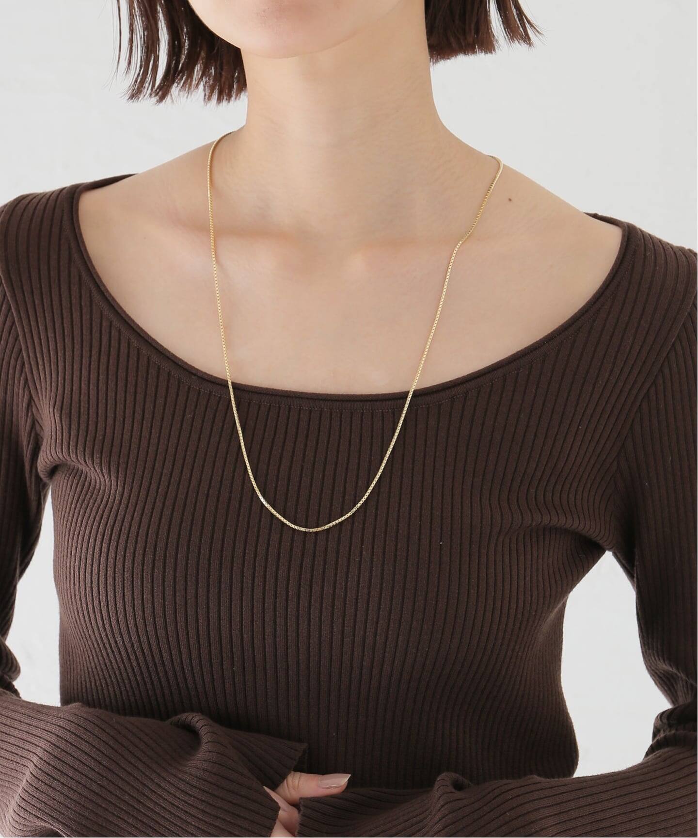 SASKIA DIAZ / サスキア ディアス J SAFTY CHAIN G ネックレス