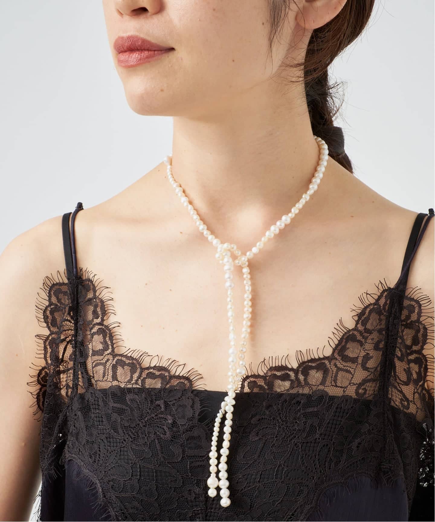 予約》Junco Paris ジュンコパリ 別注 ラリエットネックレス COL26P