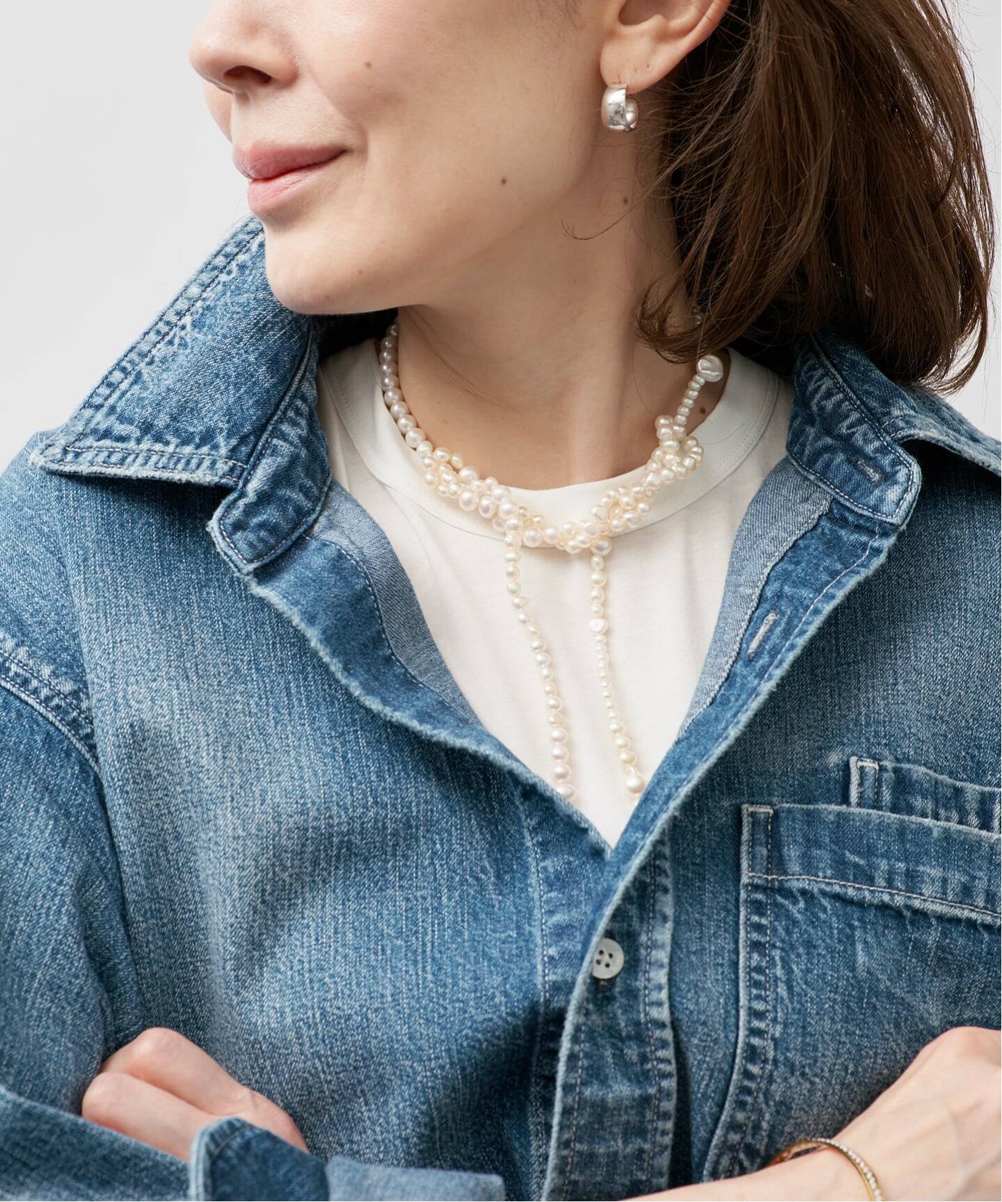 予約》Junco Paris ジュンコパリ 別注 ラリエットネックレス COL26P