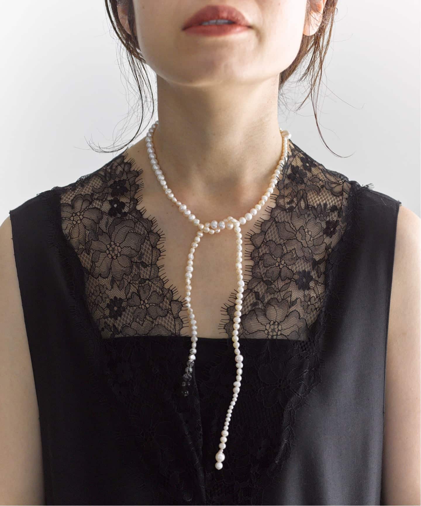 予約》Junco Paris ジュンコパリ 別注 ラリエットネックレス COL26P