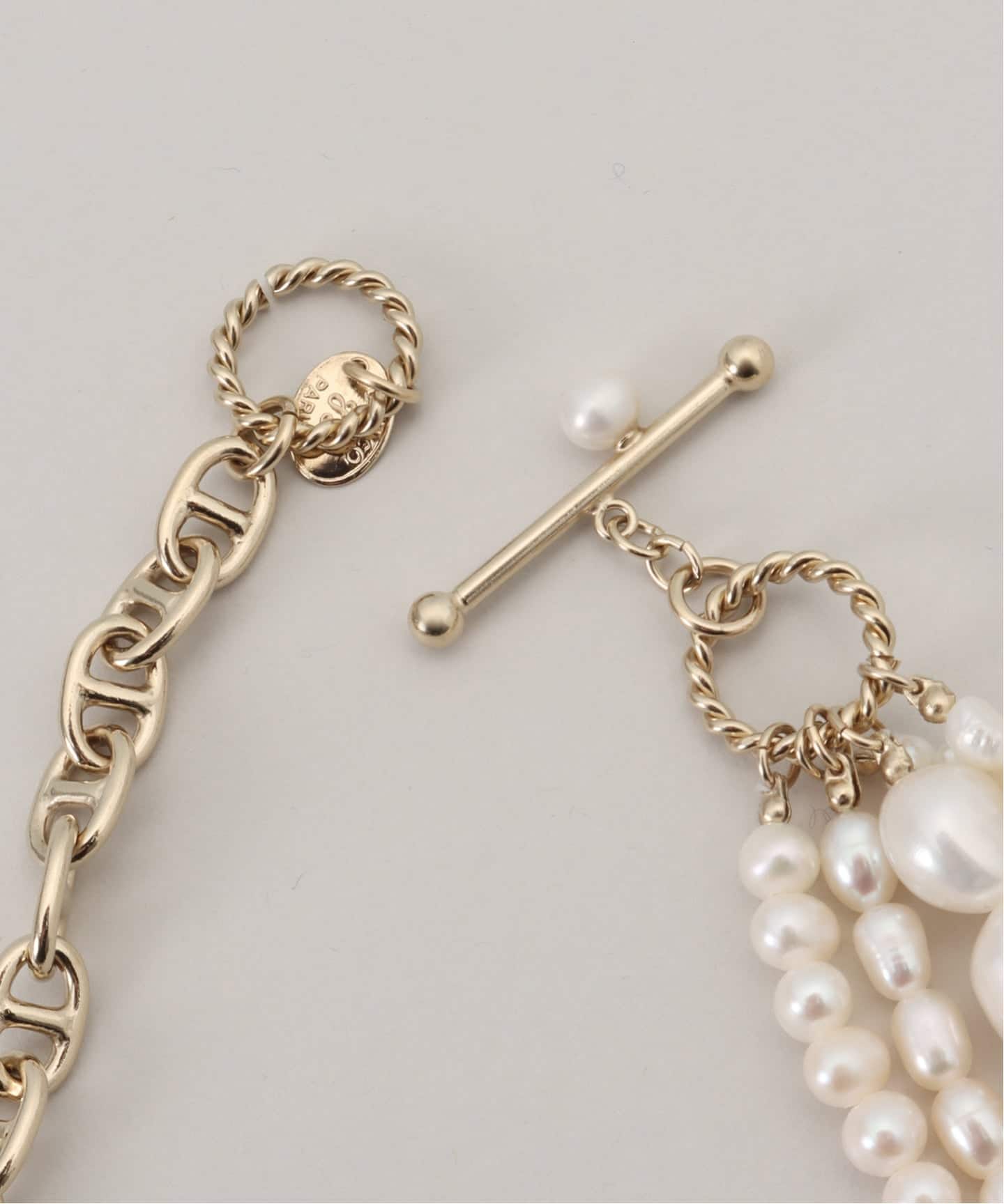 SALE！！IENA Junco Parisメタルミニporch 追加予約》Junco Paris ジュンコパリ 別注 5連淡水パールネックレス