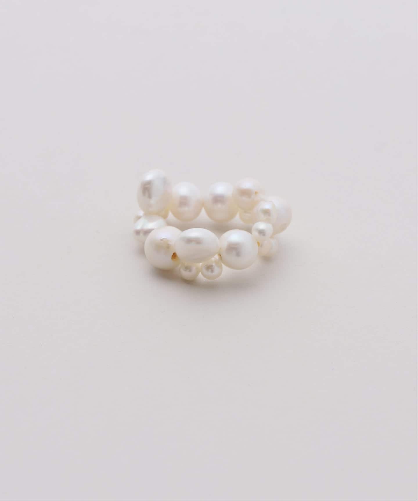 Junco Paris ジュンコパリ 1連パールリング BA26P-VM2-A（リング