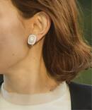 《予約》MICHAEL NASH JEWELRY マイケルナッシュジュエリー エナメルパールイヤリング