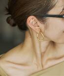 JOSEPHINE STUDIO ジョセフィン・ストゥディオ Thorn  Hoop Oval Plated
