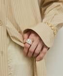 《予約》ADRAR アドラル イニシャルリング M