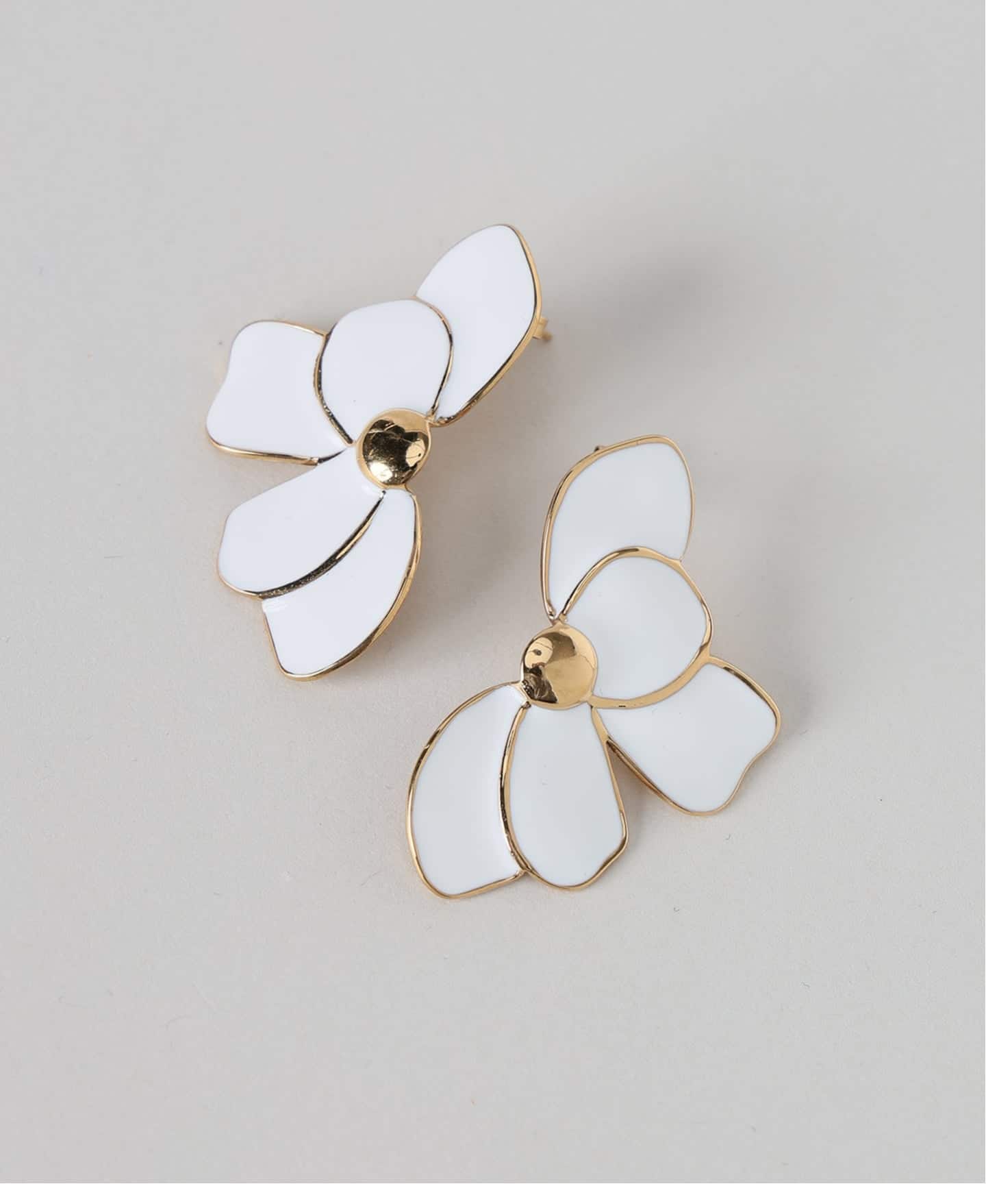 MERAKI メラキ フラワーモチーフピアス 3061560013（ピアス（両耳用