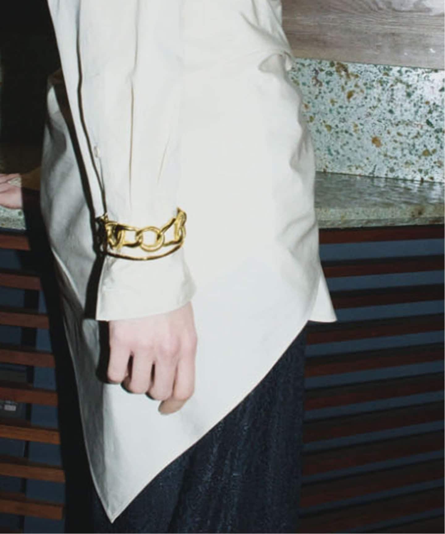 MERAKI メラキ Metal Chain モチーフ バングル 3053563032