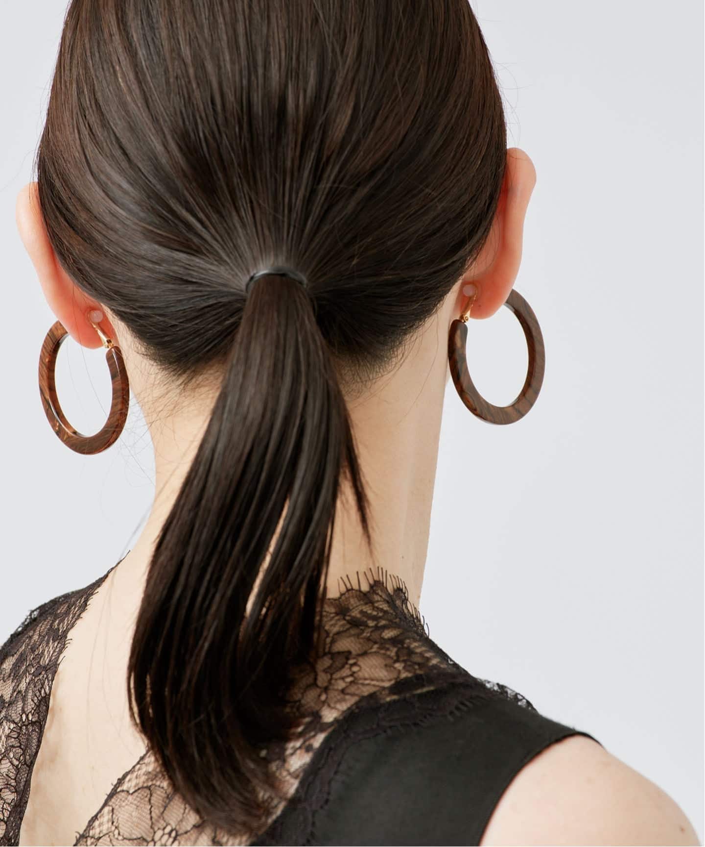 FRANCINE BRAMLI フランシーヌ ブラムリ フープピアス 50c（ピアス（両