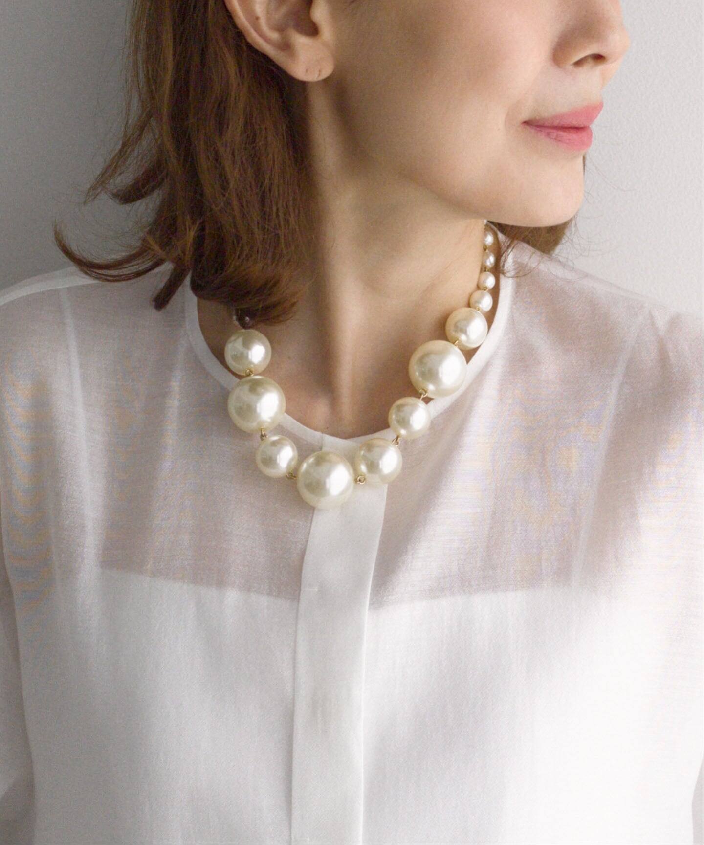 FRANCINE BRAMLI フランシーヌ ブラムリ パールネックレス（ネックレス 