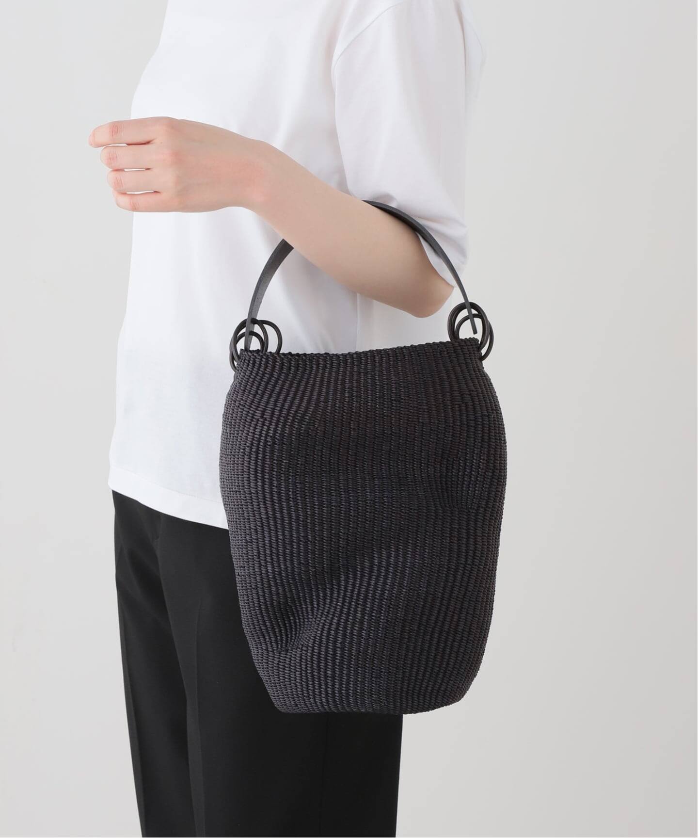 INES BRESSAND N.40 POT FROISSE：かごバッグ（かごバッグ）｜CITYSHOP
