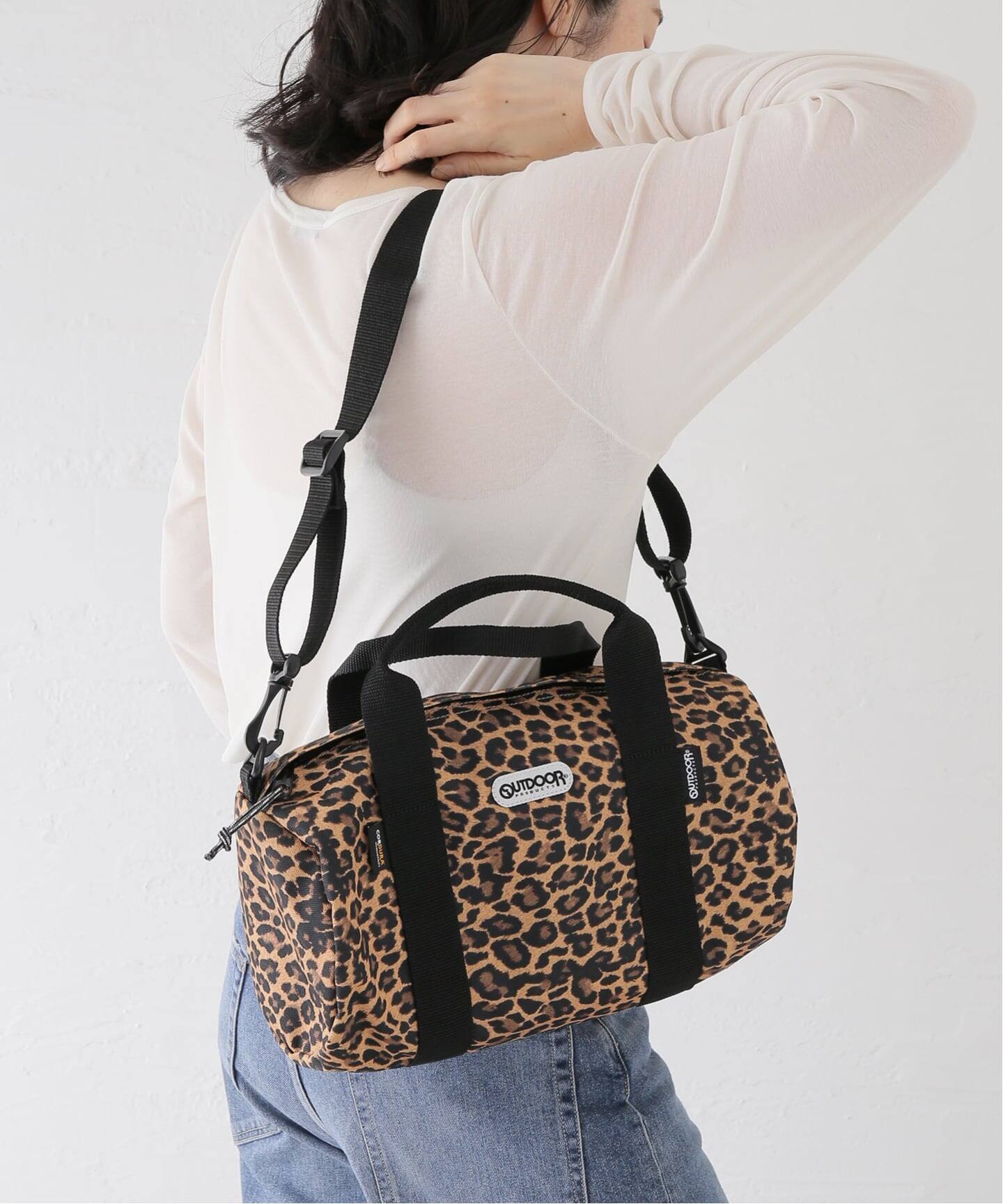 231LRG ROLL BOSTON MIDEUM ex LEOPARD（ボストンバッグ）｜OUTDOOR
