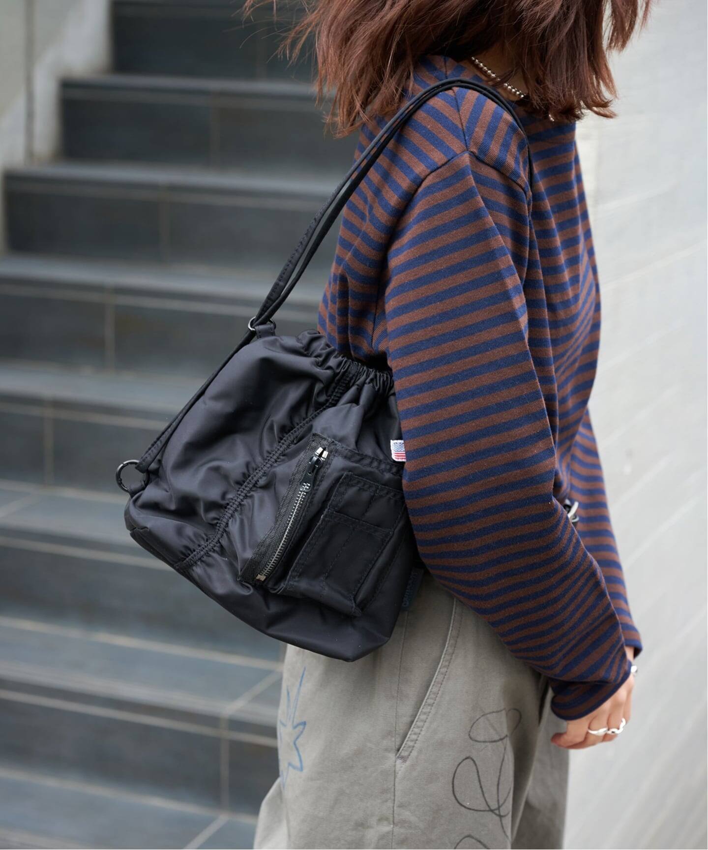追加2 MA-1 DrawstringBAG（ショルダーバッグ）｜OUTDOOR PRODUCTS 
