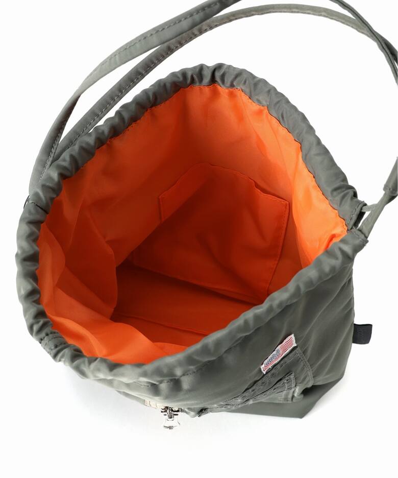 ≪追加2 予約≫MA-1 DrawstringBAG（ショルダーバッグ）｜OUTDOOR 