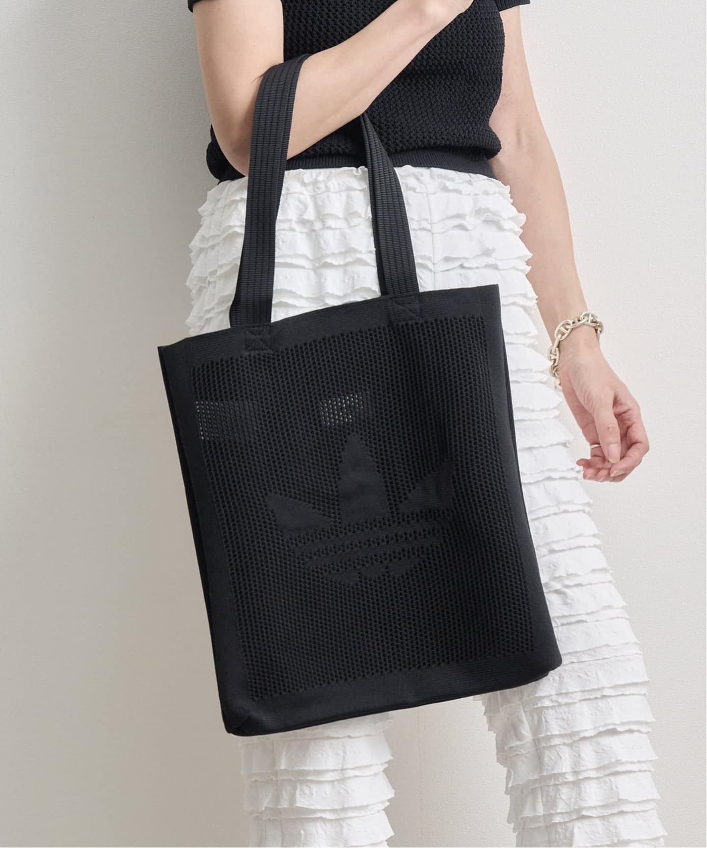 ADIDAS CROCHET TOTE BAG KD1002/1001（トートバッグ）｜BOICE FROM