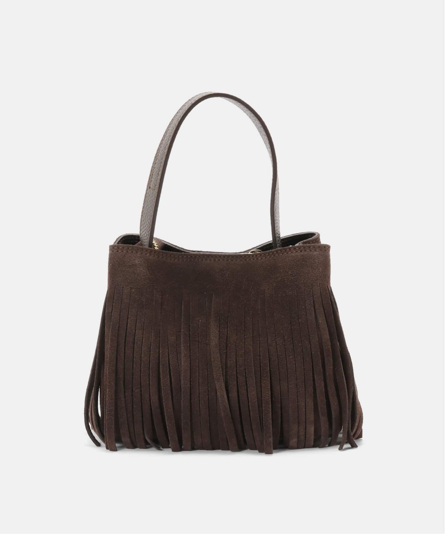 AULENTTI FRINGE MINI BAG BROWN（ショルダーバッグ）｜BOICE FROM