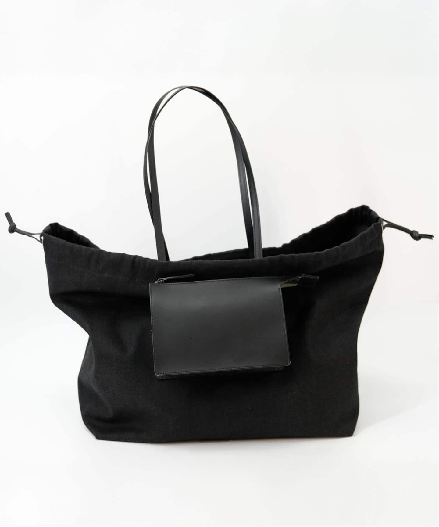 【新品未使用】　MARROW ブラウン ショルダーバッグ トート（保存袋）付き MARROW FABRIC BIG TOTE（ショルダーバッグ）｜BOICE FROM BAYCREW'S