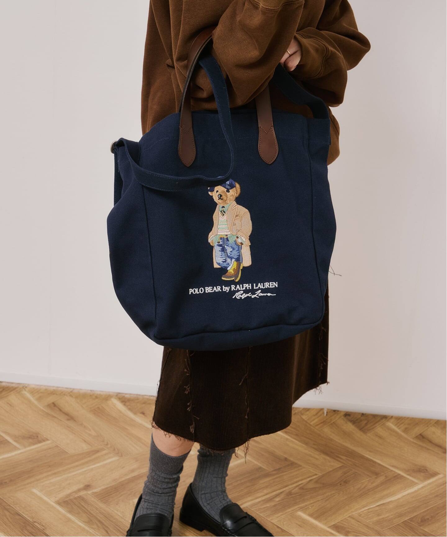 POLO RALPH LAUREN POLO BEAR CANVAS TOTE（トートバッグ）｜BOICE