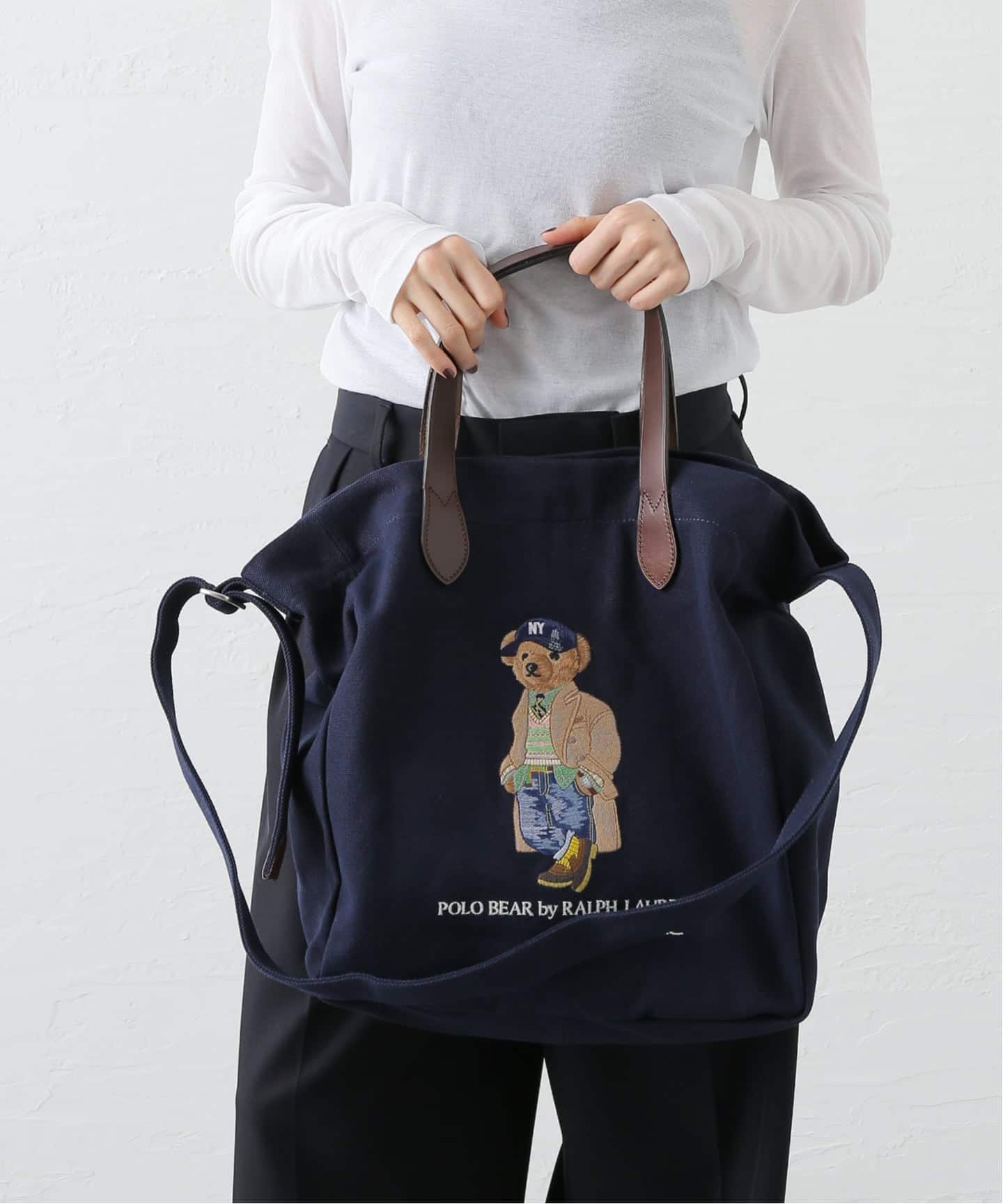 POLO RALPH LAUREN POLO BEAR CANVAS TOTE（トートバッグ）｜BOICE