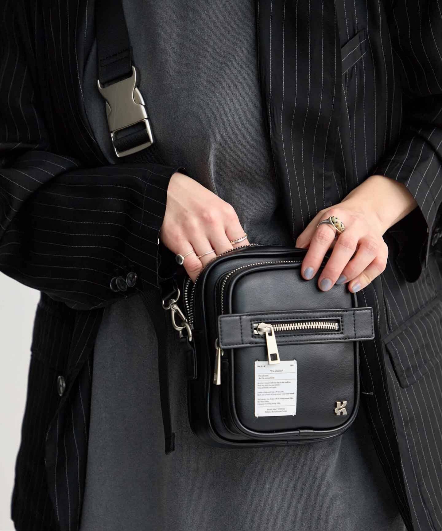 KnuthMarf two-pocket mini bag（ショルダーバッグ）｜BOICE FROM