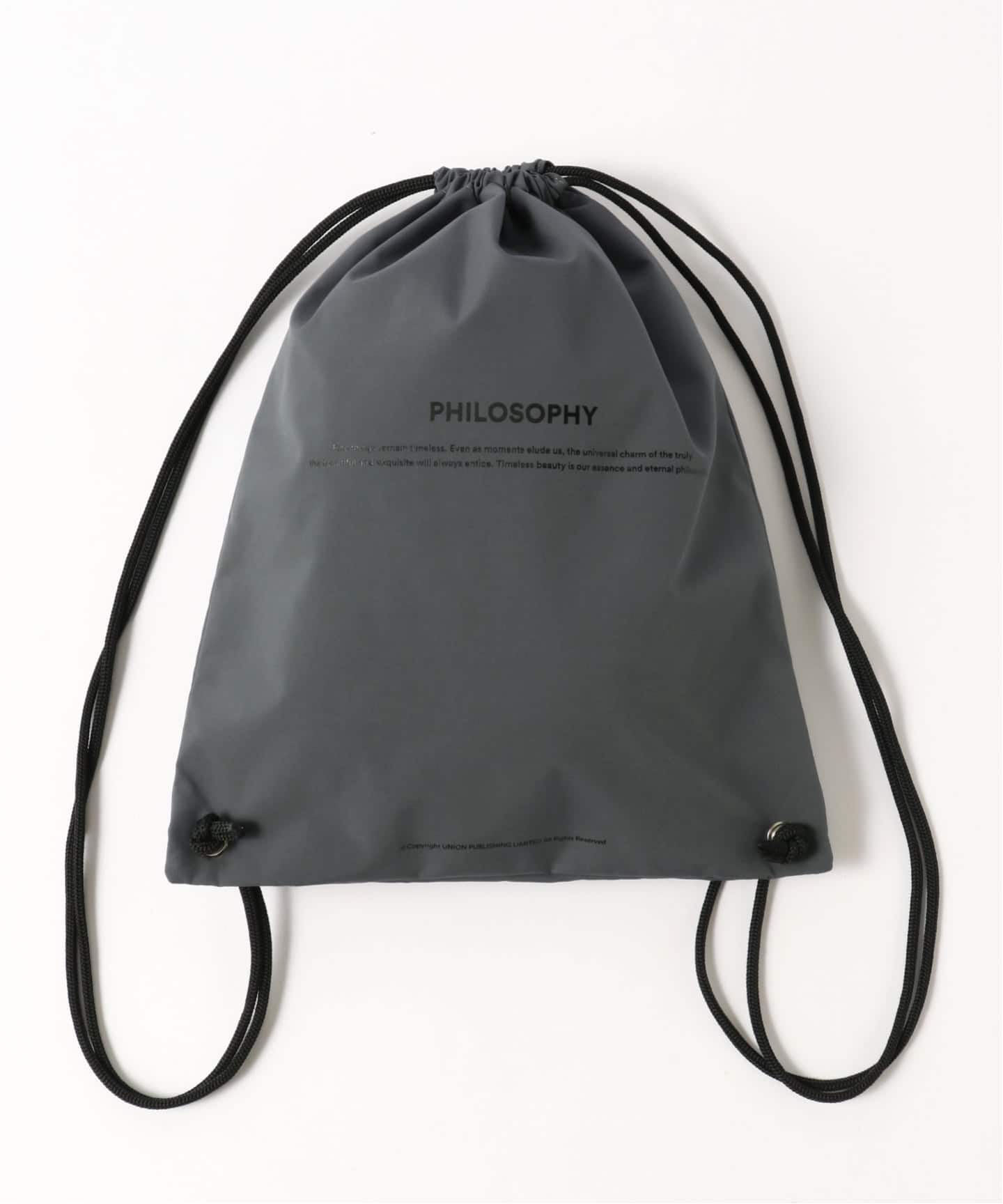UNION MAGAZINE Backpack CHARCOAL GREY（バックパック／リュック