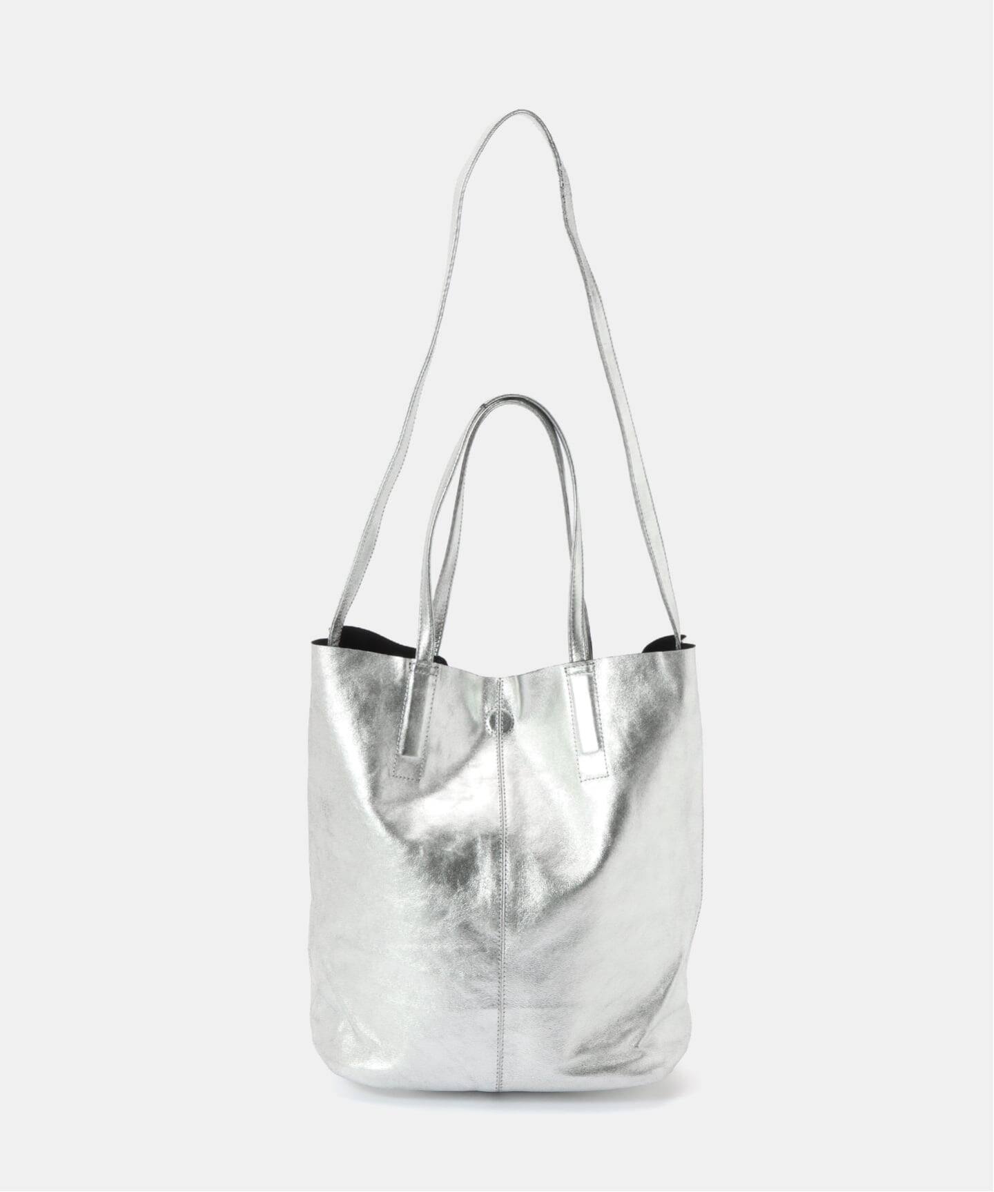 Morphee 3WAY MEDIUM TOTE SHORT(SILVER)（ショルダーバッグ）｜BOICE 