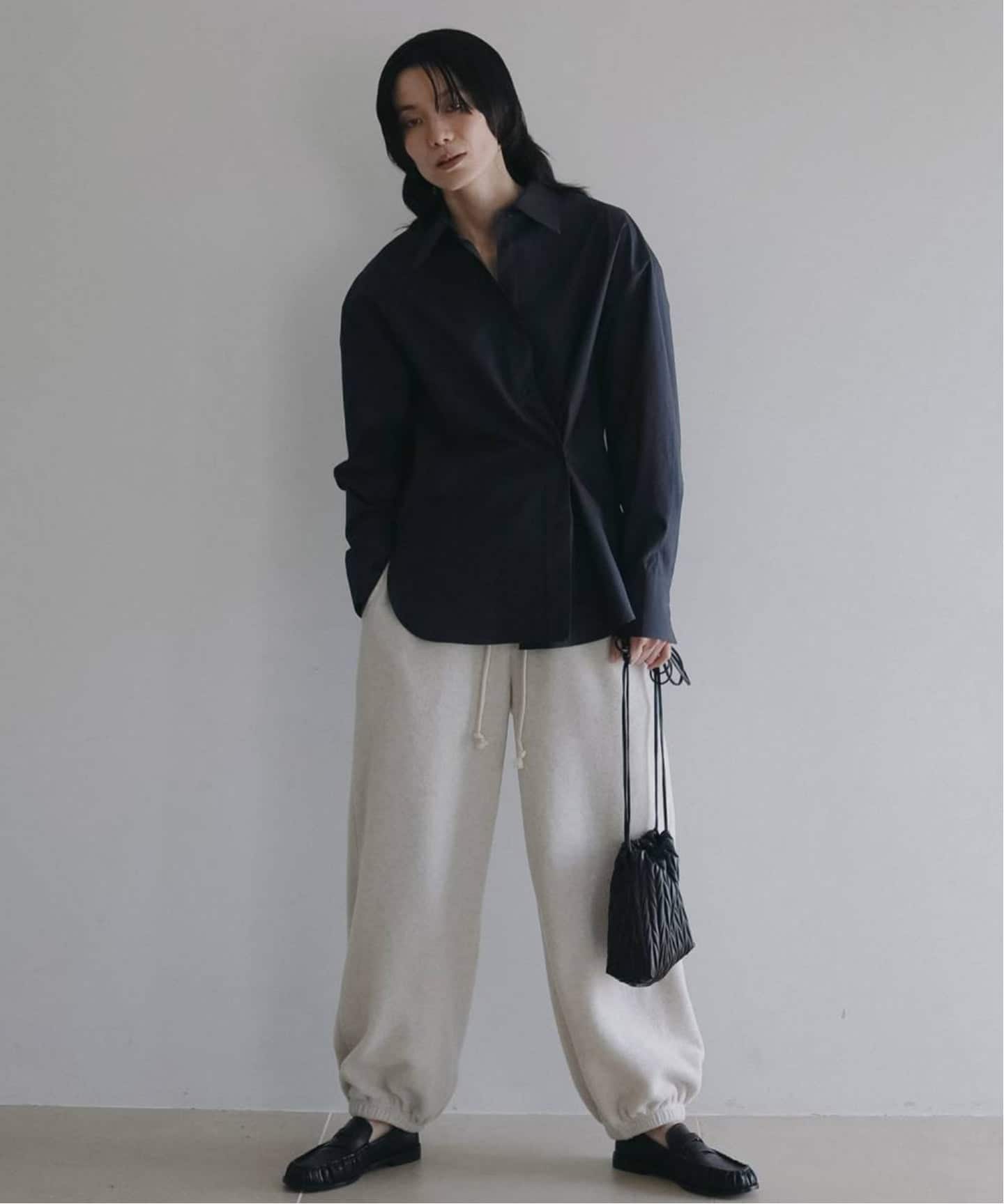 anuke Ecoleather Pleats Purse（ショルダーバッグ）｜BOICE FROM