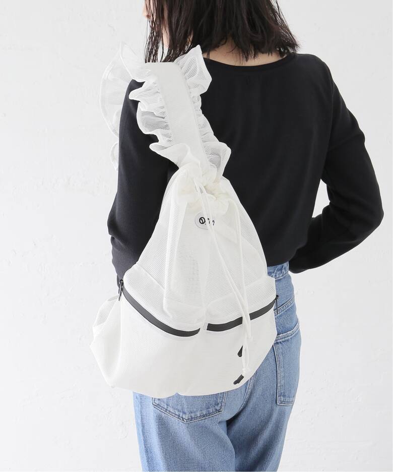 OUTDOOR PRODUCTS Mesh Frill Drawsting Bag（バックパック／リュック 