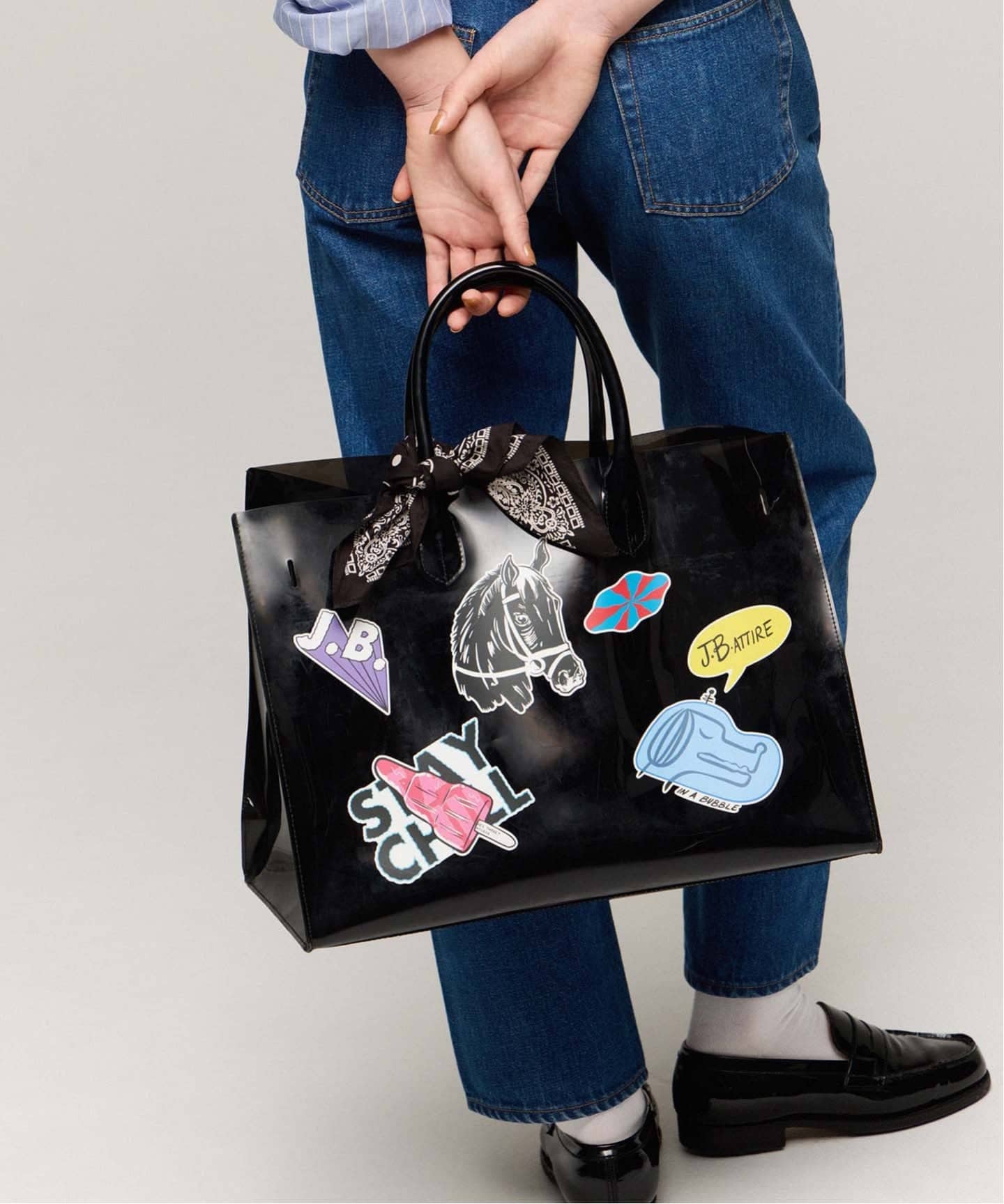 新品未使用タグ付き　J.B. ATTIRE PARIS BAG ブラック J.B.ATTIRE PARIS BAG（その他バッグ）｜BOICE FROM BAYCREW'S（ボイス